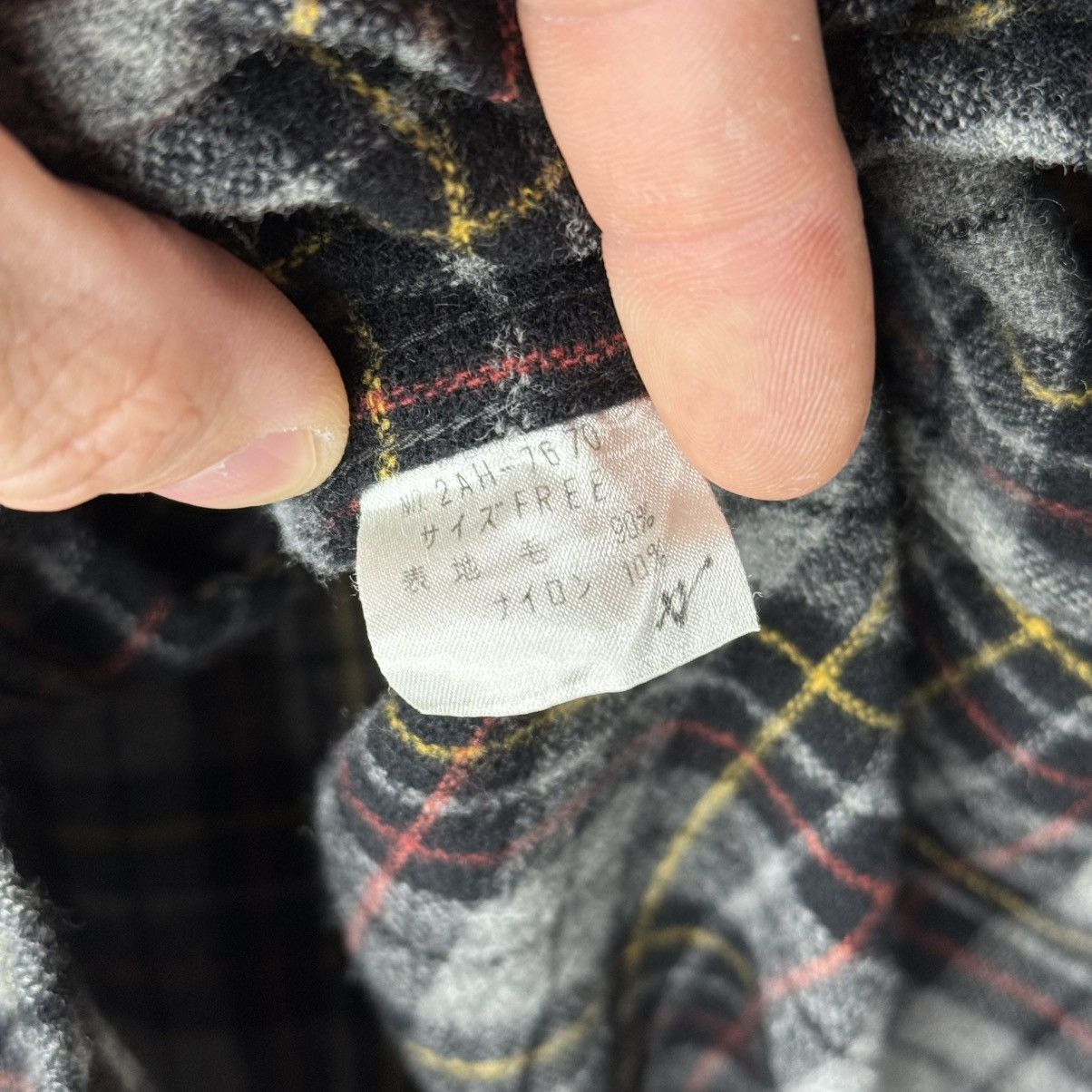 Hysteric Glamour × Vintage Vintage Hysteric Glamour Women’s Wool Plaid Flannel Shirt Size S / US 4 / IT 40 - 11 Thumbnail