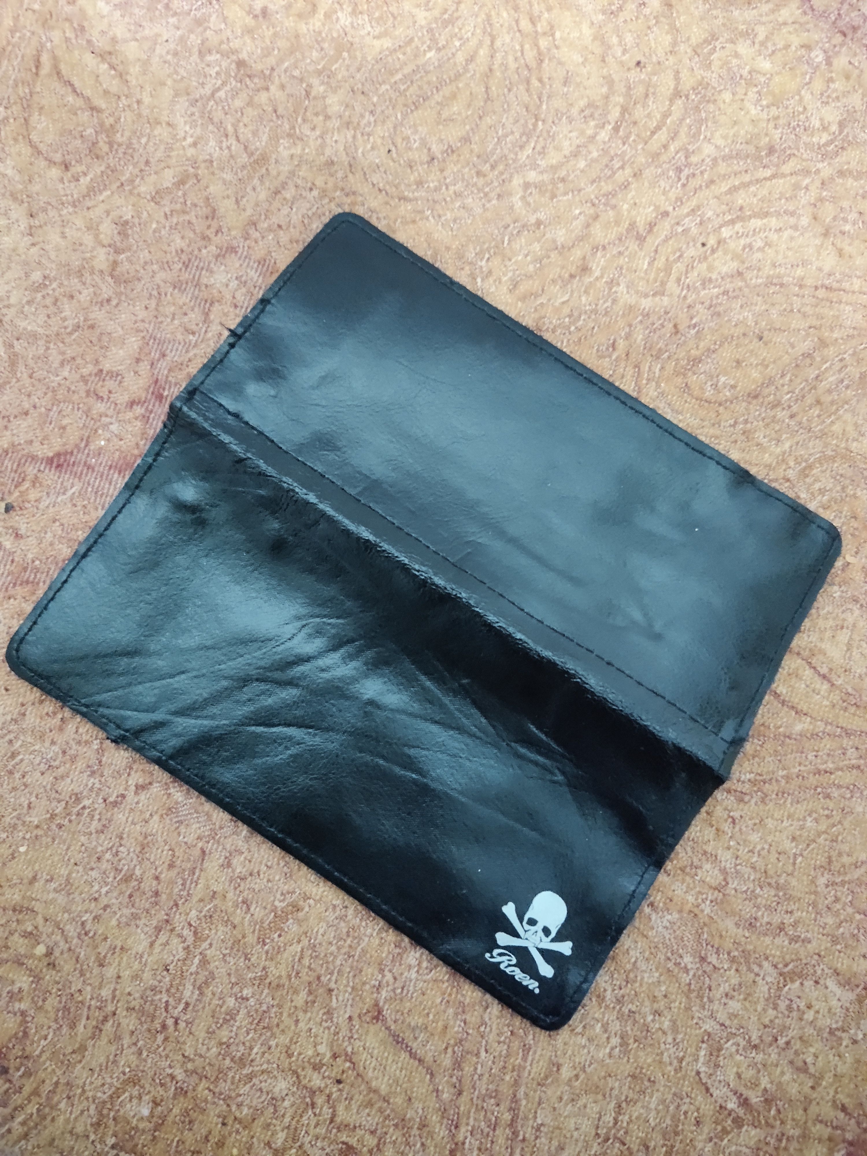 Roen Roen Skull Leather Long Wallet Size ONE SIZE - 4 Thumbnail