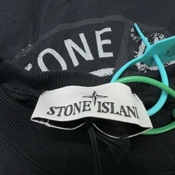 Stone Island Stone Island SS25 Reflective Logo Short Sleeve TShirt -2506 Size US XL / EU 56 / 4 - 2 Thumbnail