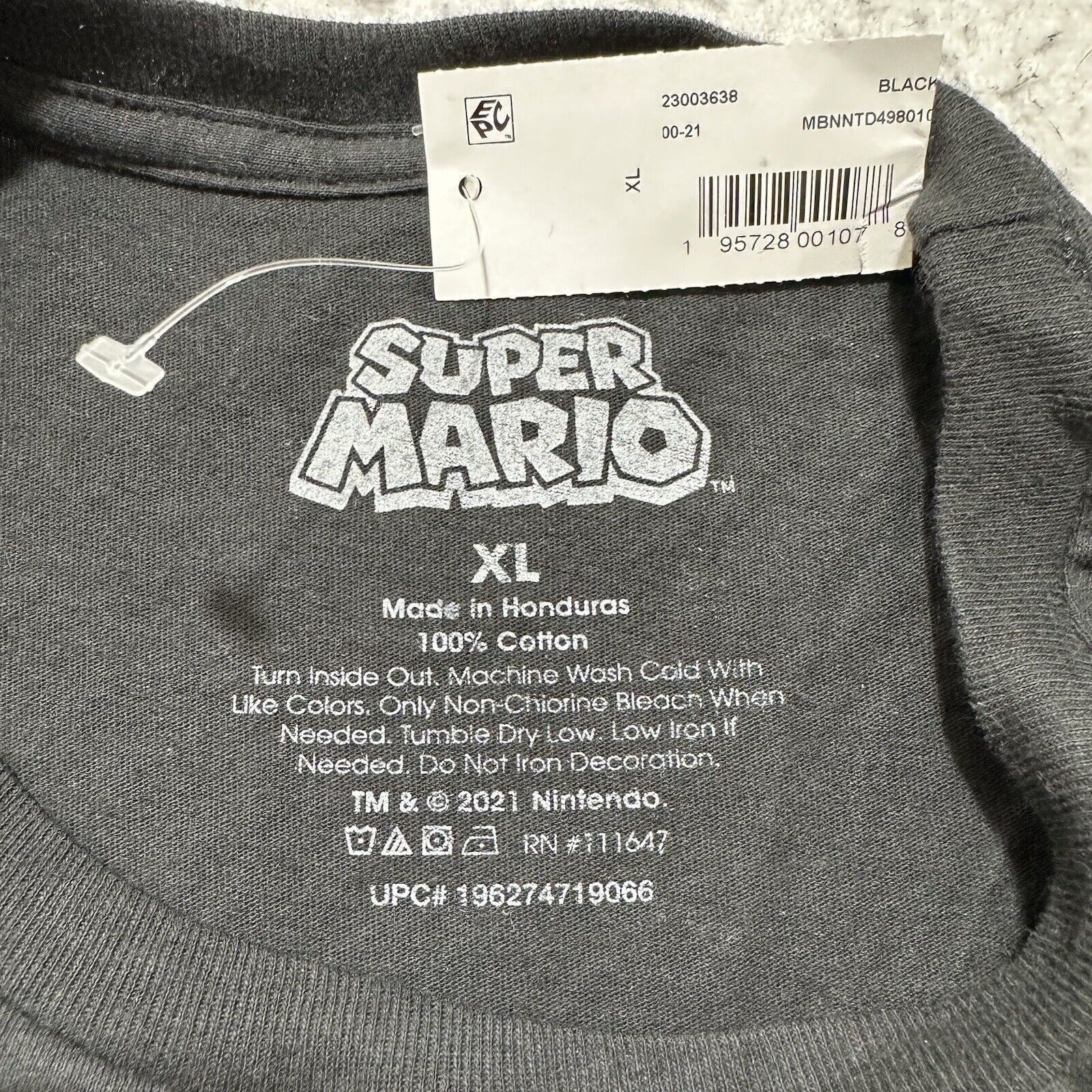 Nintendo Super Mario Bros XL Nintendo T Shirt Luigi Wario Waluigi Tee Size US XL / EU 56 / 4 - 3 Thumbnail