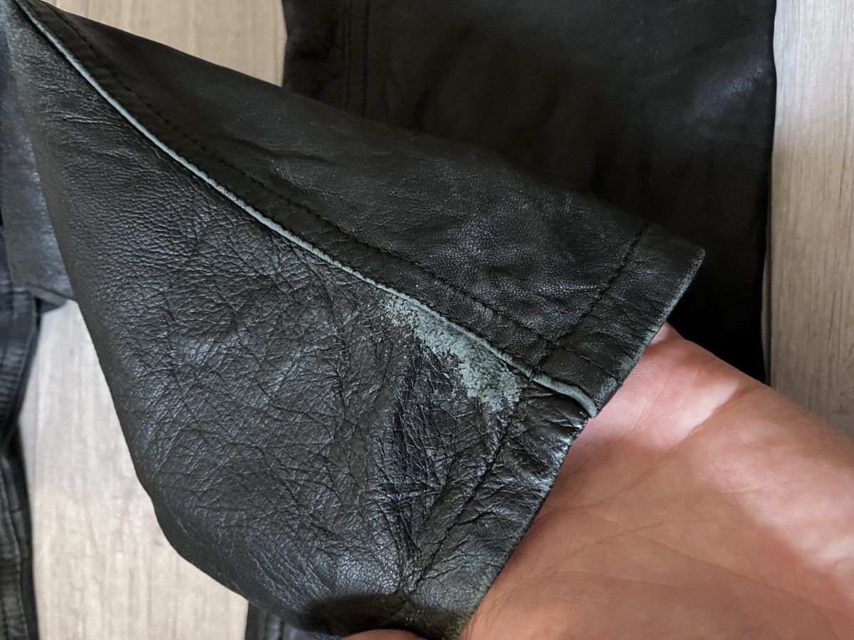 Helmut Lang Helmut Lang 90s leather pants vintage archival Size US 27 - 20 Thumbnail
