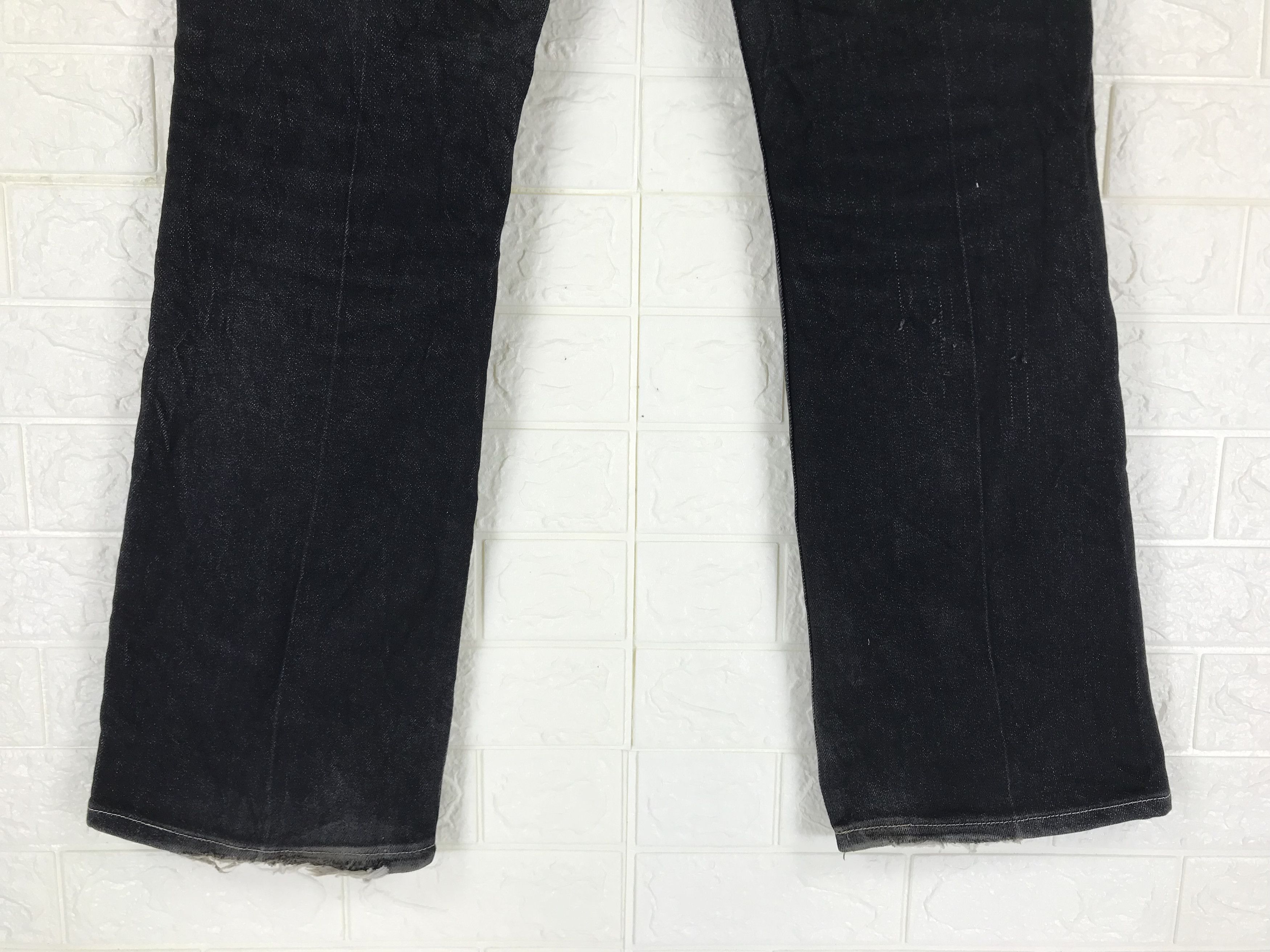 Levi's Vintage Levi's 515 Flare Jeans Super Black Boot Cut Denim Size 32" / US 10 / IT 46 - 8 Thumbnail