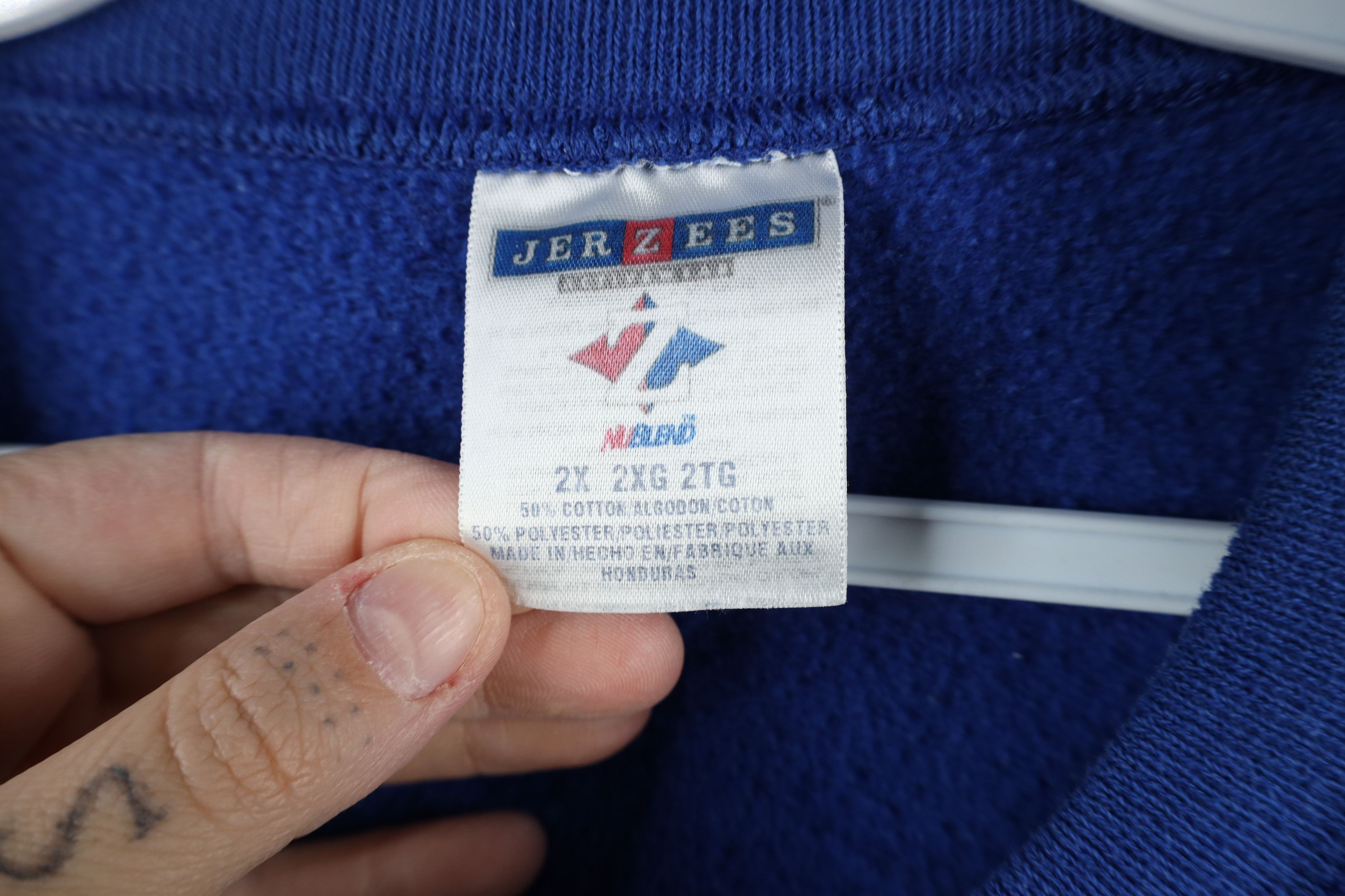Vintage Vintage 90s Streetwear Customs Service Crewneck Sweatshirt Size US XXL / EU 58 / 5 - 5 Thumbnail