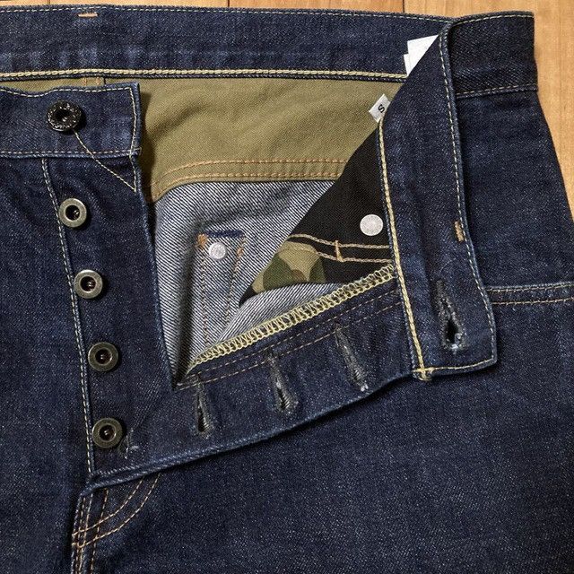 Bape BAPE STA embroidered denim pants a bathing ape star ★size S Size US 30 / EU 46 - 6 Thumbnail