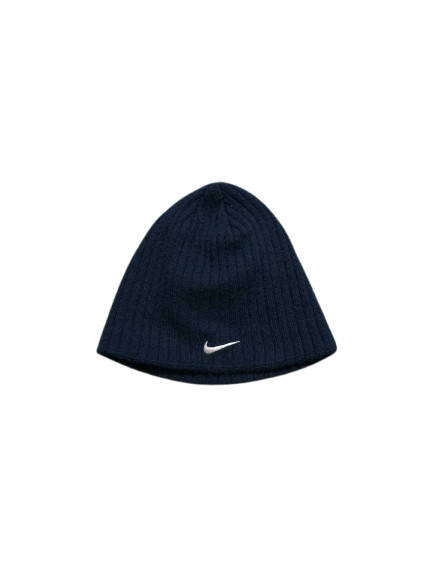Nike Vintage Nike Embroidered Logo Beanie Hat Size ONE SIZE - 1 Thumbnail