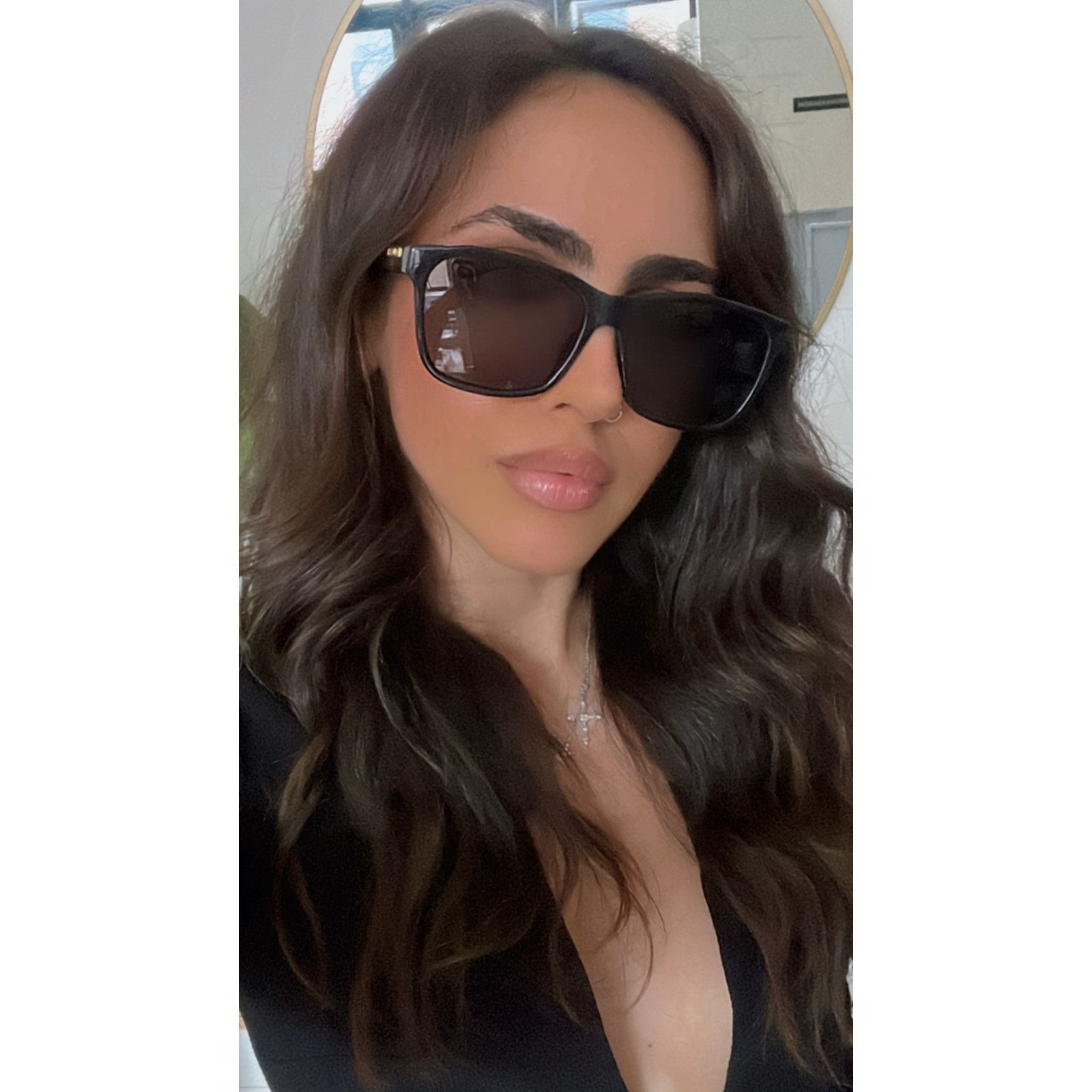 Gucci NEW Gucci GG0746S Black Sunglasses Size ONE SIZE - 2 Thumbnail
