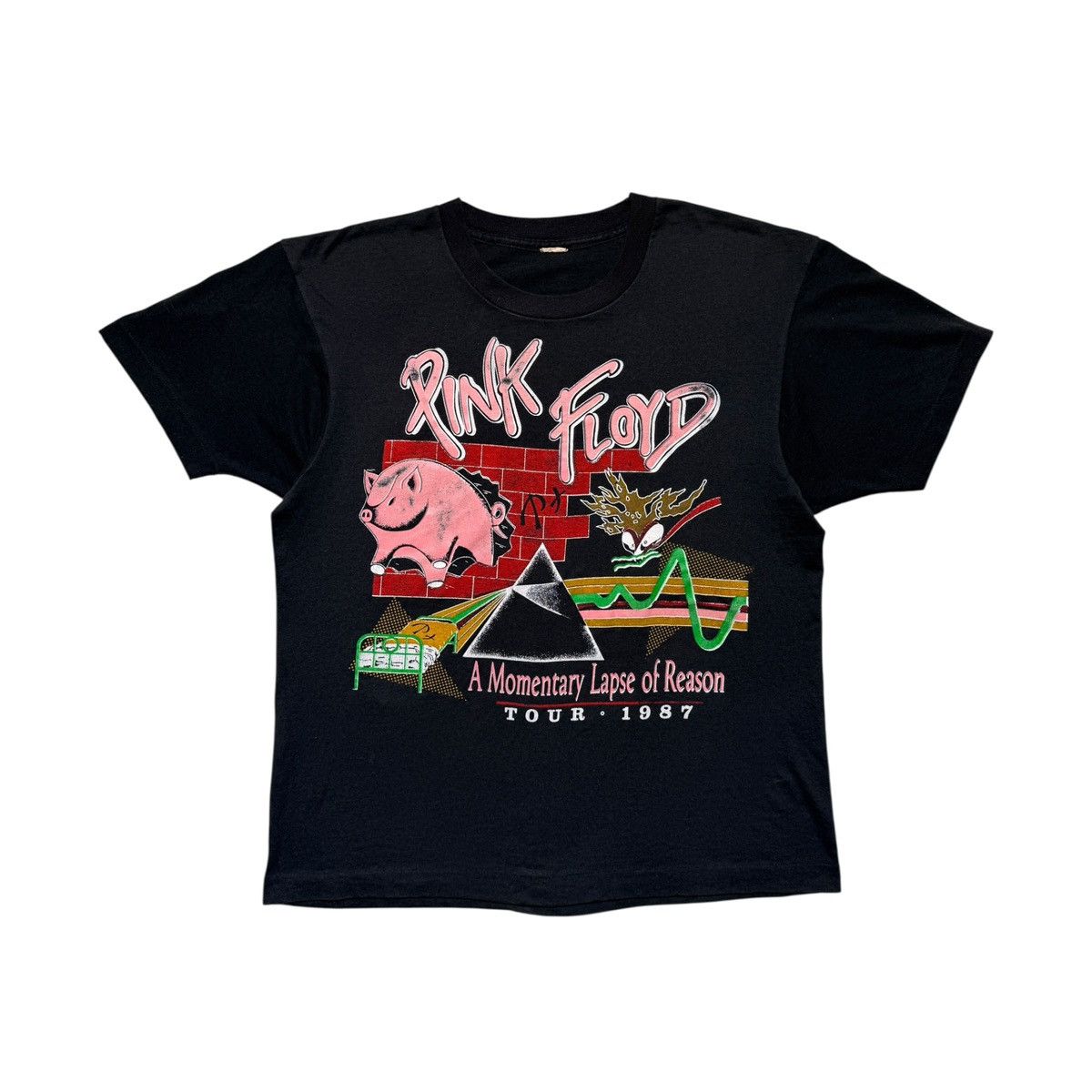 Pink floyd 1987 momentary lapse of reason tee