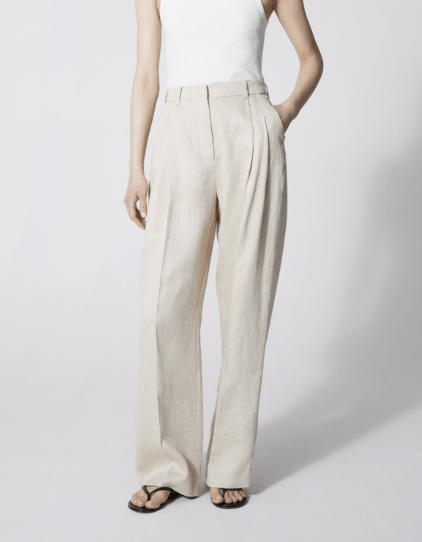 Dagmar Dagmar Dagmar Valentina Linen Trousers Pants Size 30" / US 8 / IT 44 - 1 Thumbnail