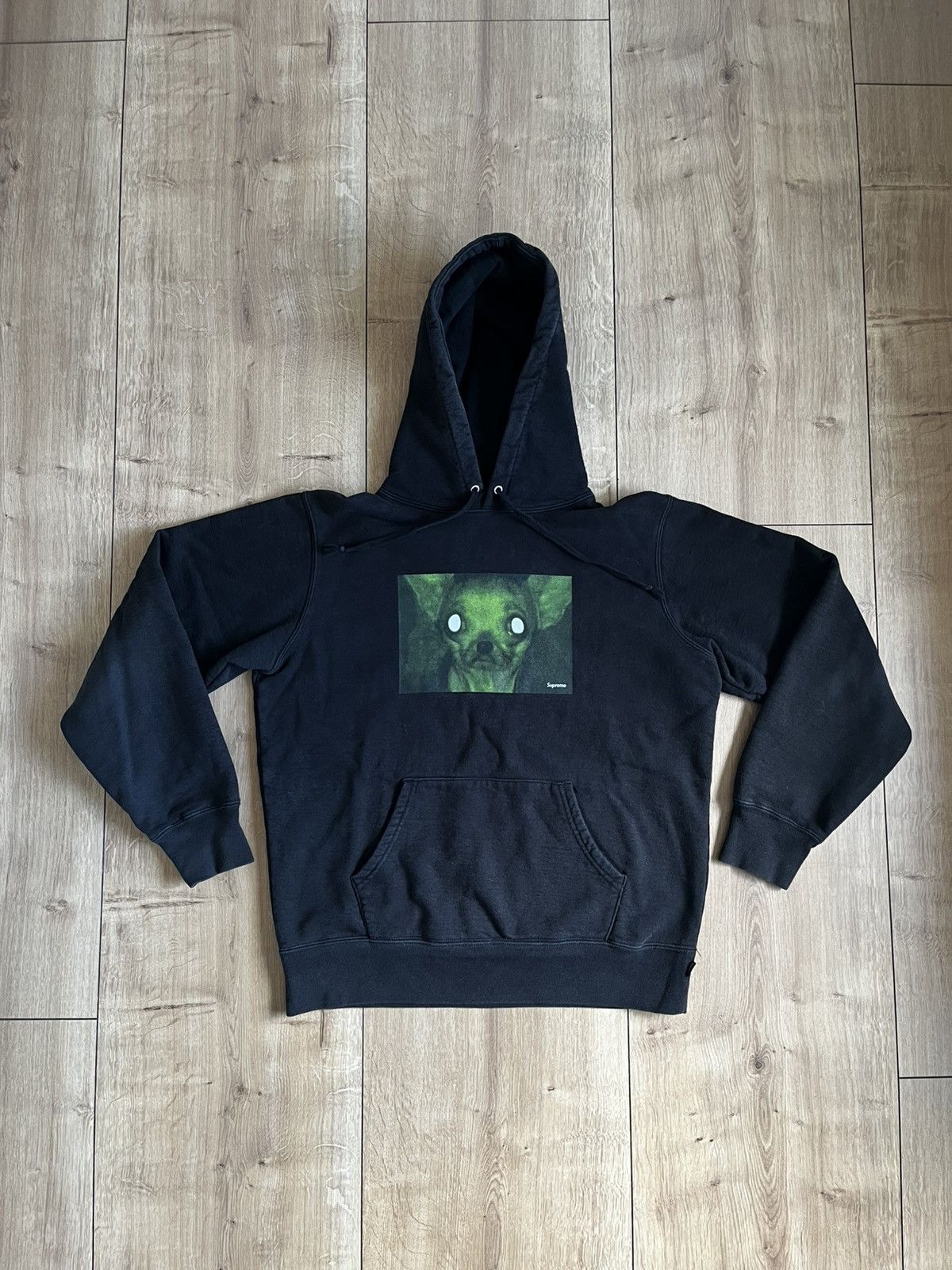 Supreme Supreme Chris Cunningham Rubber Johnny Hoodie Black | Grailed