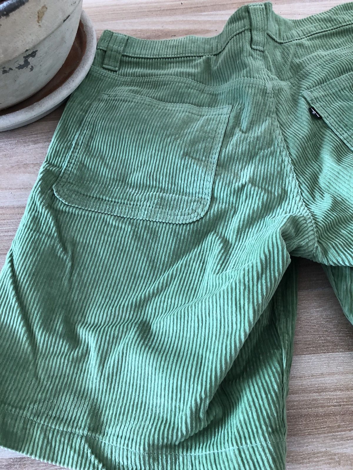 Levi's Vintage Clothing Levi’s Skate-Drop-In Shorts W33 Green Rare Pair Size US 33 - 3 Thumbnail
