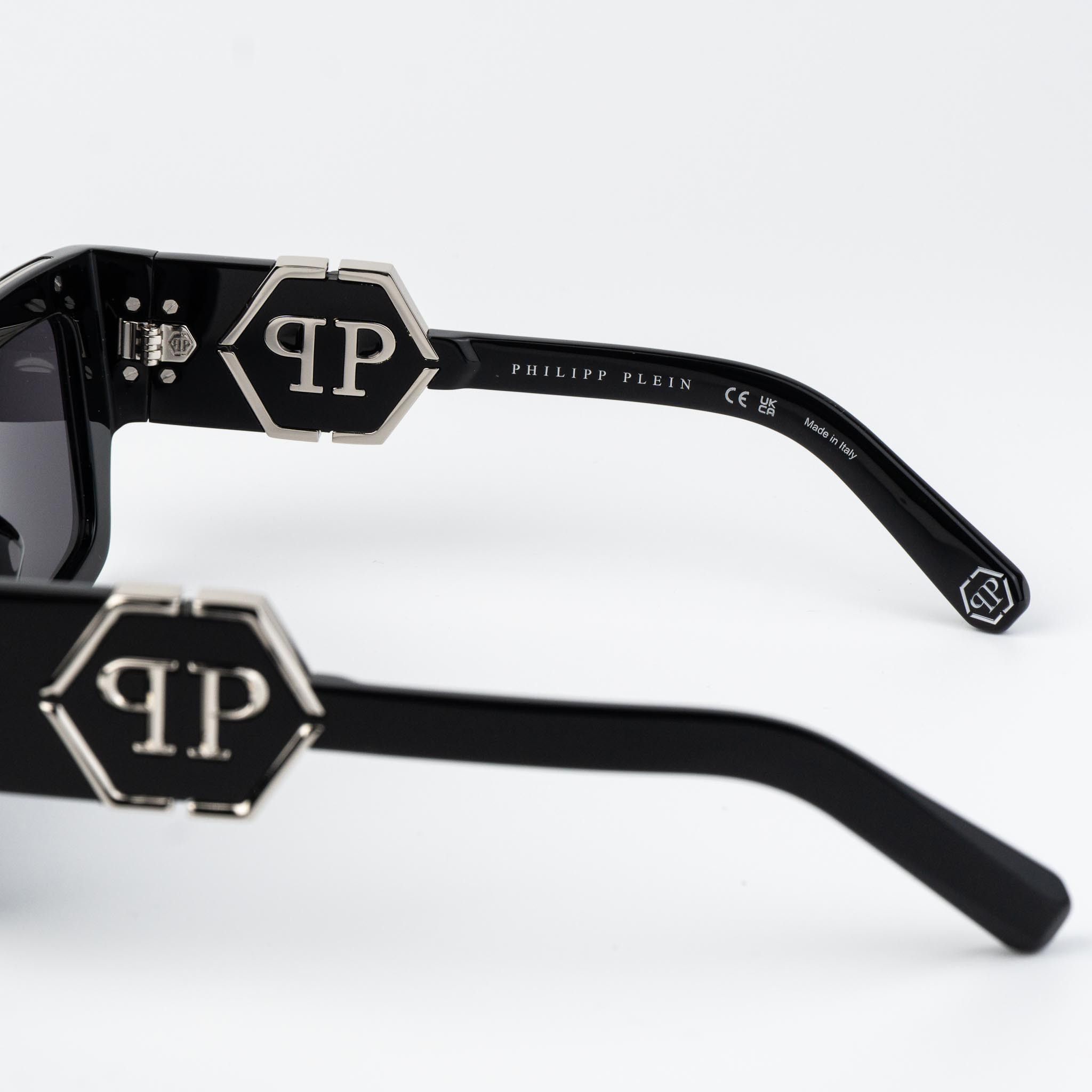 Philipp Plein Philipp Plein Men Sunglasses SPP092M 700Y NEW AUTHENTIC Size ONE SIZE - 7 Thumbnail