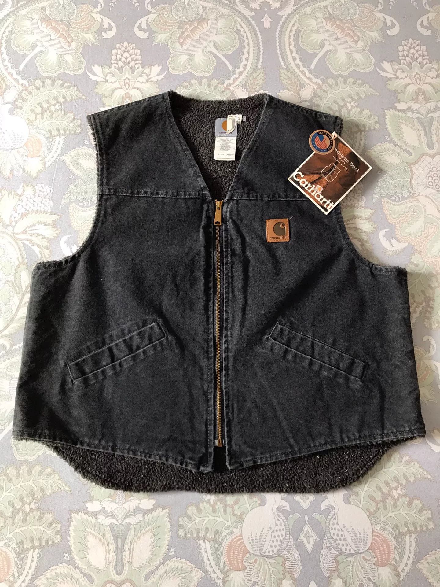 Carhartt Carhartt V13 PTL Washed Canvas Vest Size US XL / EU 56 / 4 - 1 Thumbnail