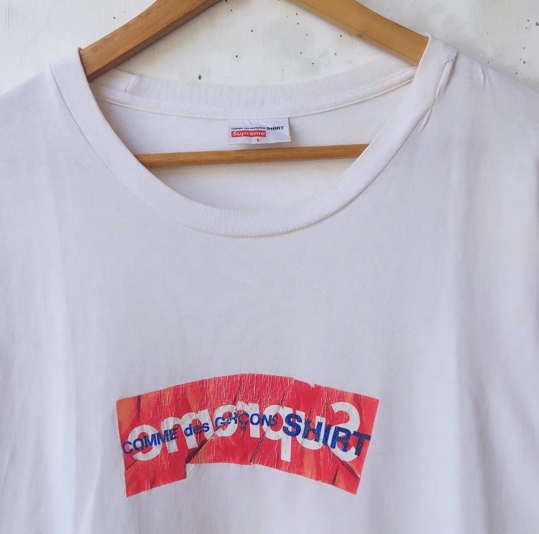 Supreme SS17 SUPREME X Comme des Garcons Box Logo Size US L / EU 52-54 / 3 - 4 Thumbnail
