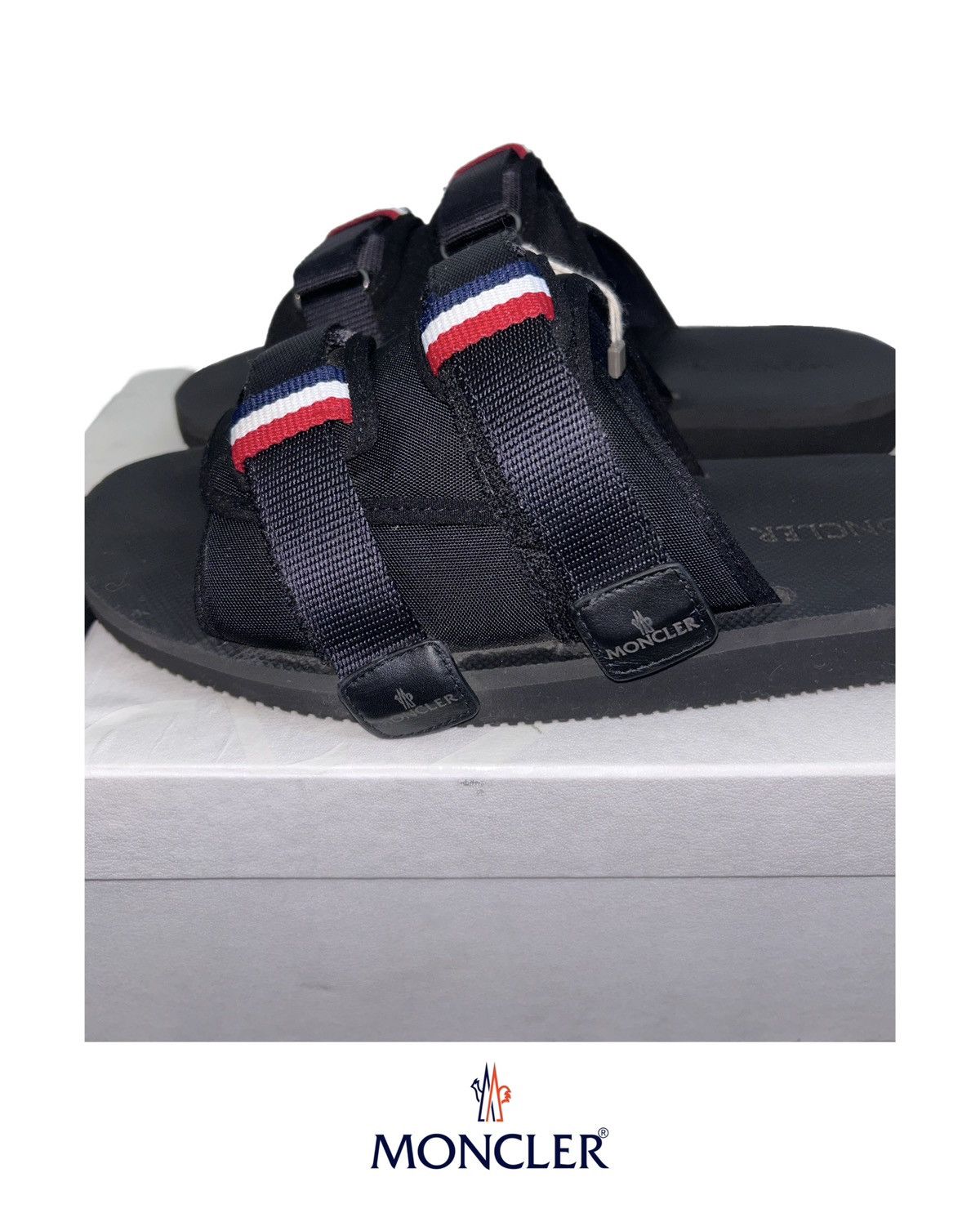 Moncler Moncler Logo Slideworks Sandal Size US 11 / EU 44 - 5 Thumbnail