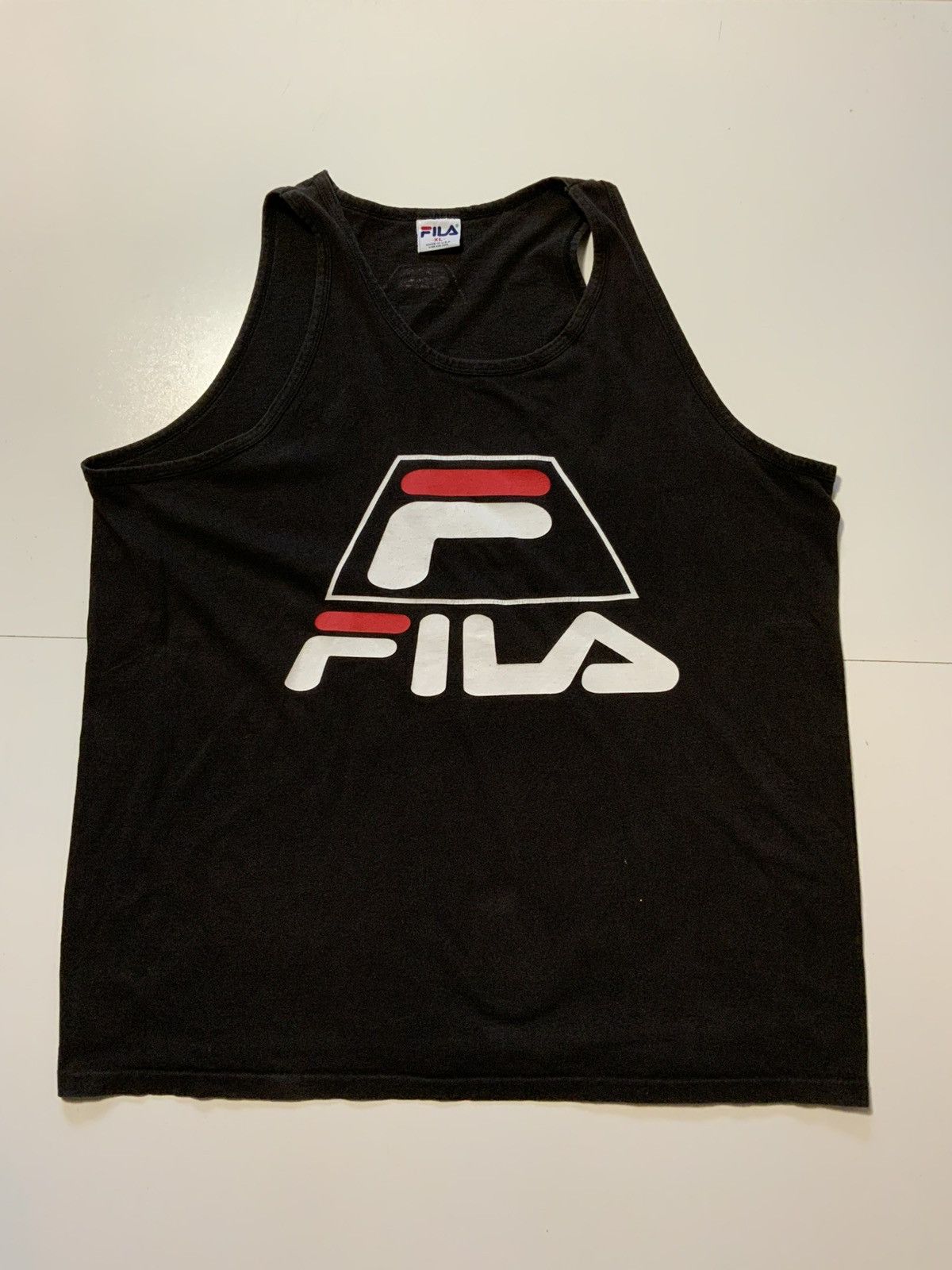 Fila Vintage 90s FILA Basketball Grant Hill Tank Top T-Shirt Size US XL / EU 56 / 4 - 1 Thumbnail
