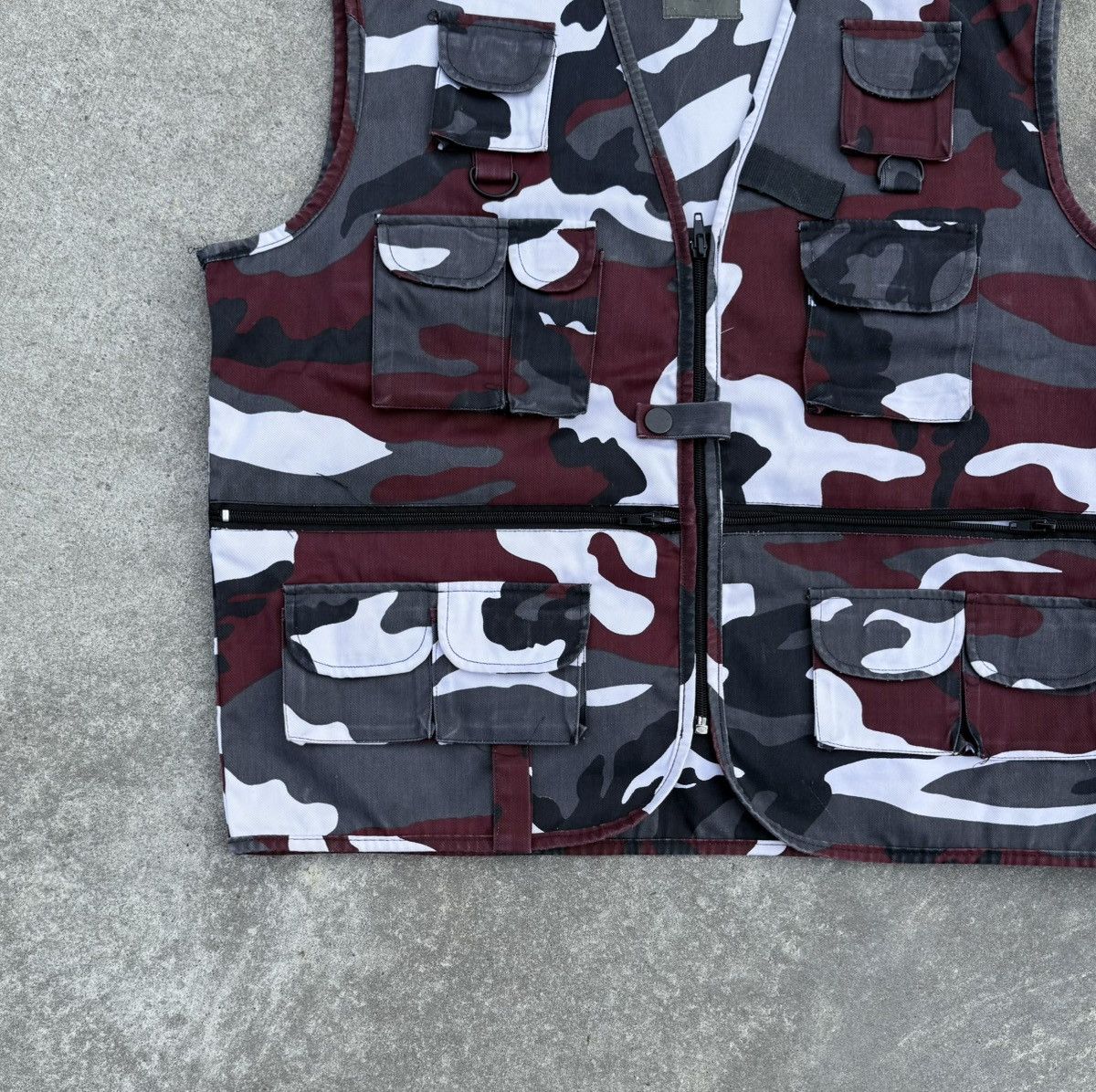 Vintage Vintage military y2k streetwear rare avantgarde track vest Size US M / EU 48-50 / 2 - 3 Thumbnail
