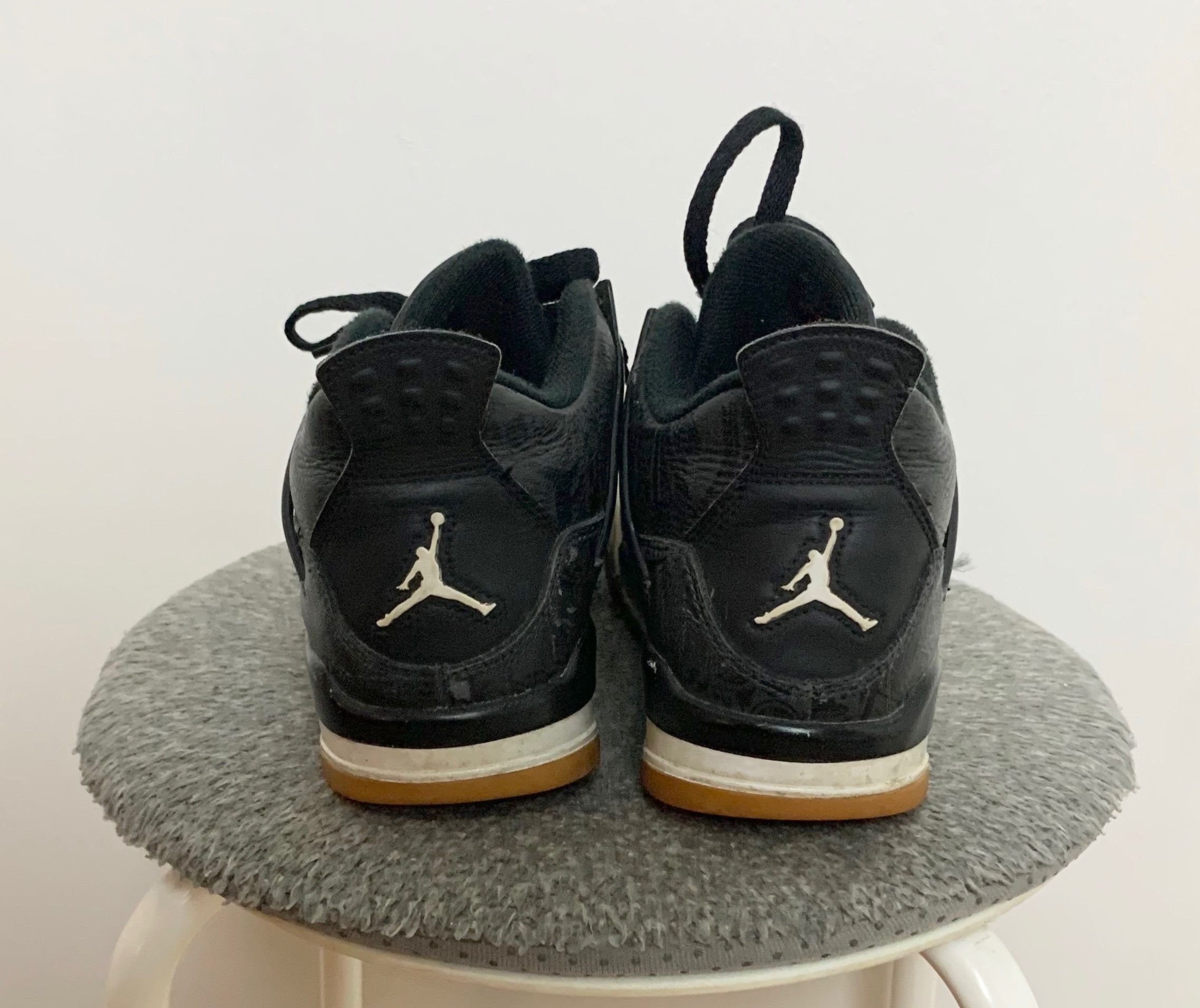 Jordan Brand × Nike Jordan 4 Laser Sneakers Size US 6.5 / EU 39-40 - 5 Thumbnail