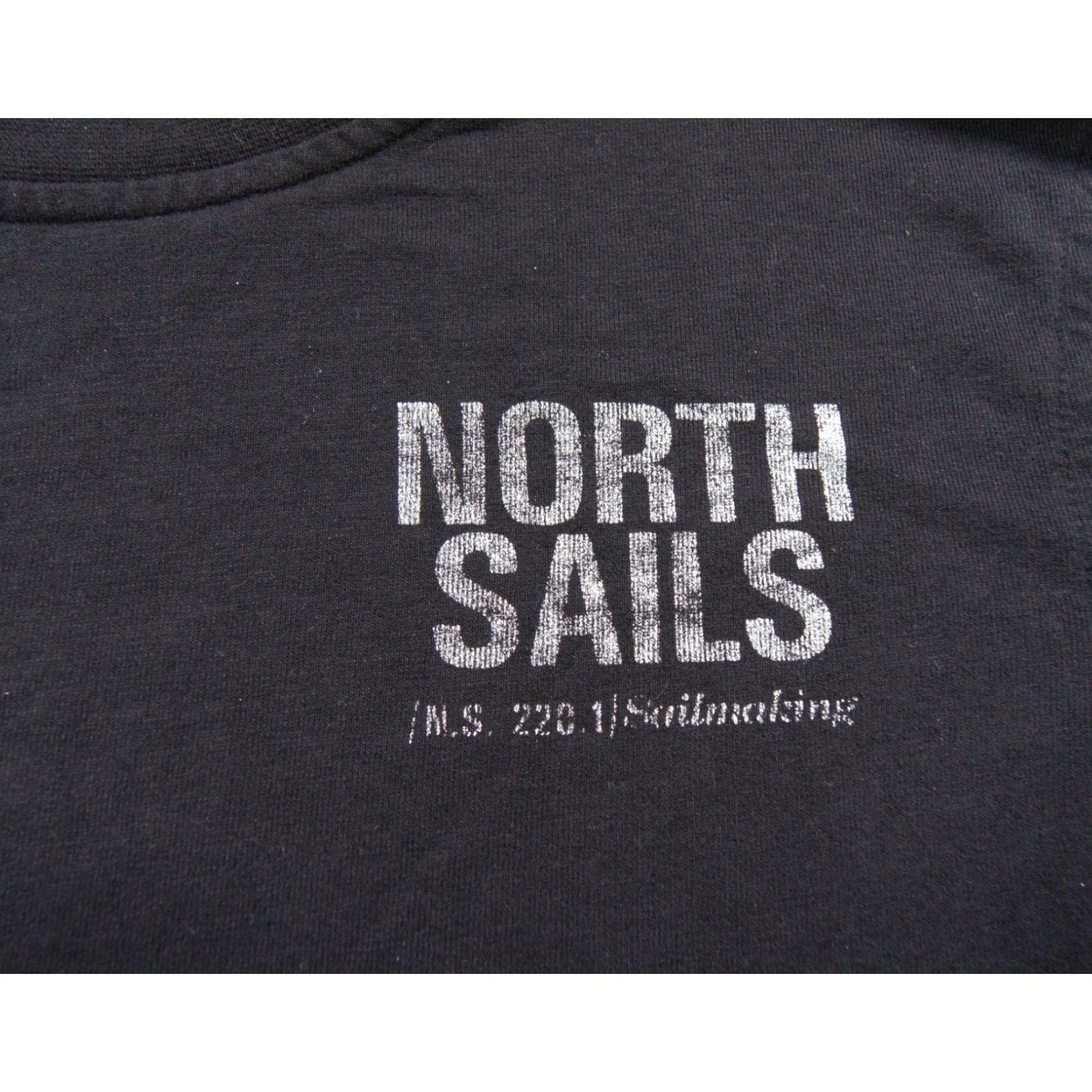 Vintage North Sails Shirt Womens Large Black Long Sleeve Crewneck Tee Ladies Graphic Tee Size L / US 10 / IT 46 - 3 Thumbnail