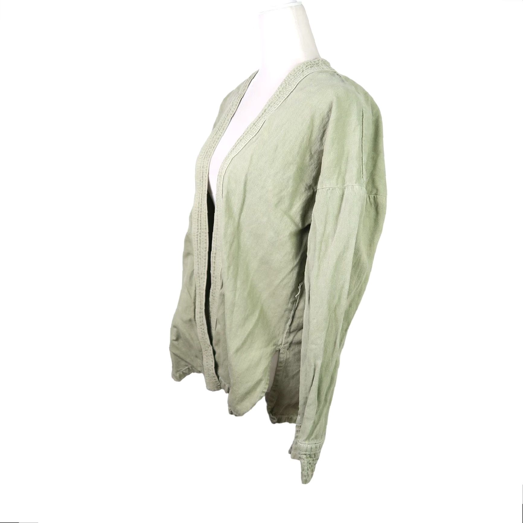 Zara VINTAGE Zara olive green jacket Womens S Size S / US 4 / IT 40 - 3 Thumbnail