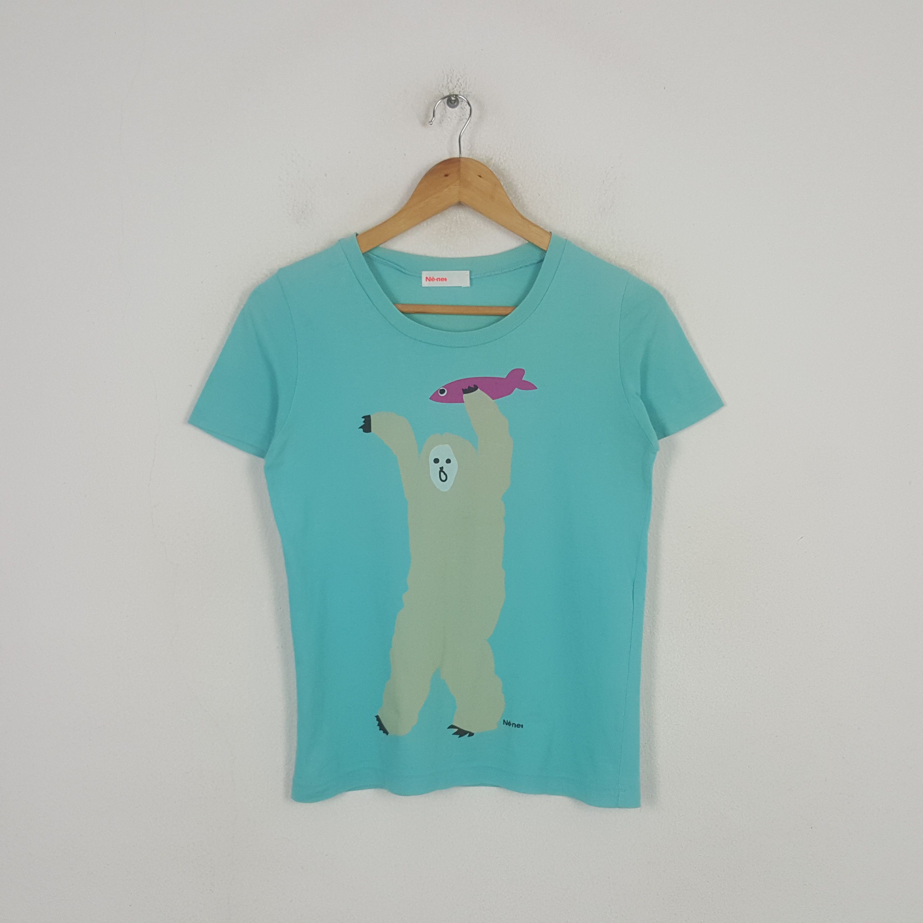 Ne-Net Vintage Ne-Net by Issey Miyake Japanese Tshirt C301N58 Size US S / EU 44-46 / 1 - 1 Thumbnail