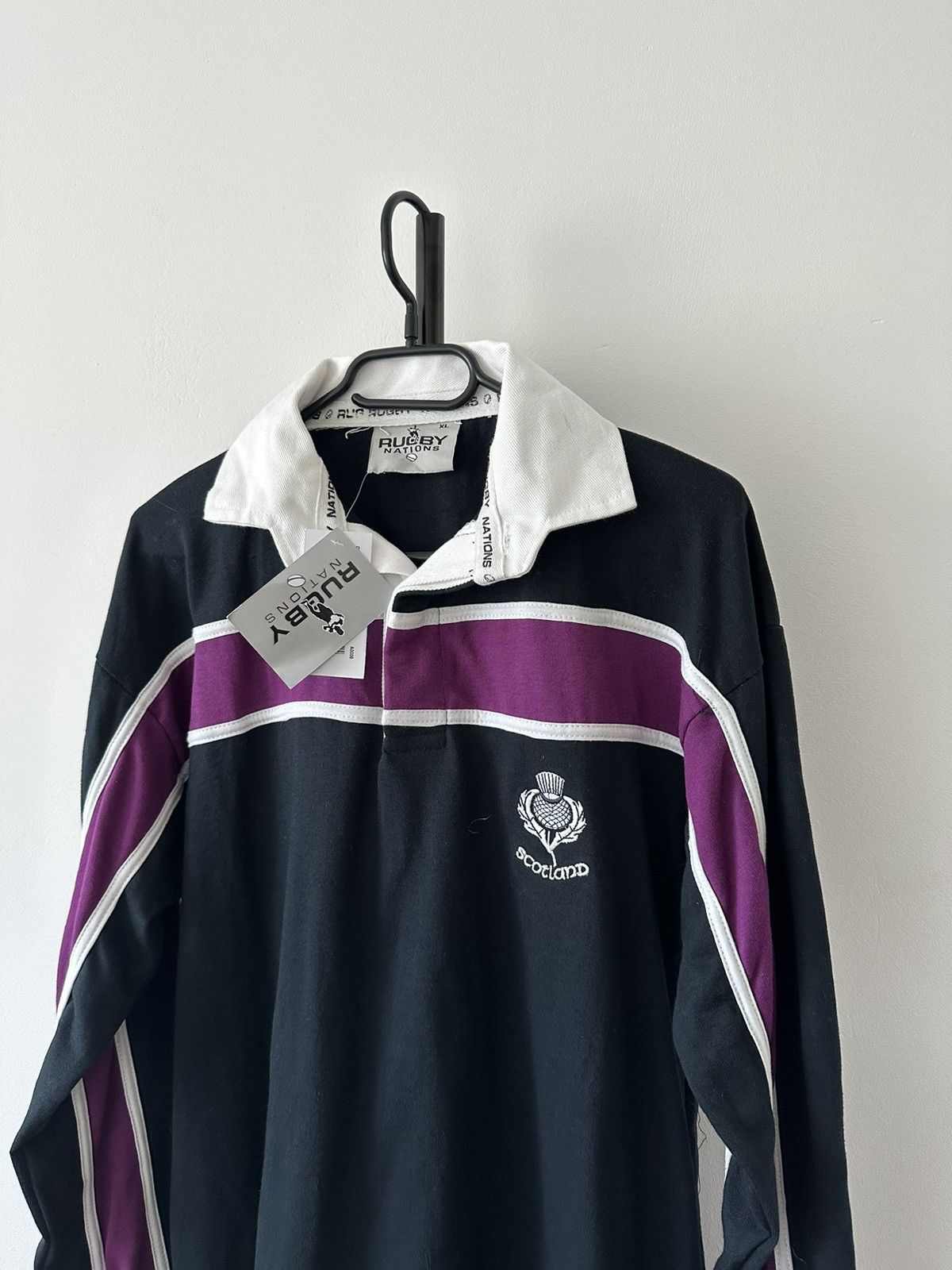 Other Rugby Nations Scotland polo shirt long sleeve Size US XL / EU 56 / 4 - 3 Thumbnail
