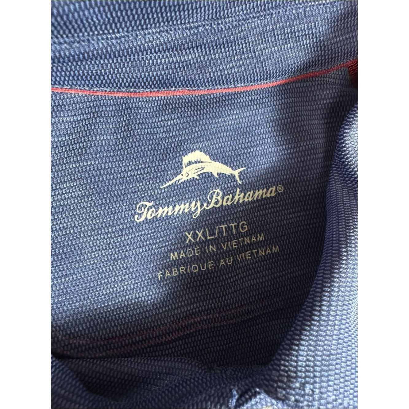 Tommy Bahama Tommy Bahama Blue Short Sleeve Polo Size XXL Size US XXL / EU 58 / 5 - 6 Thumbnail