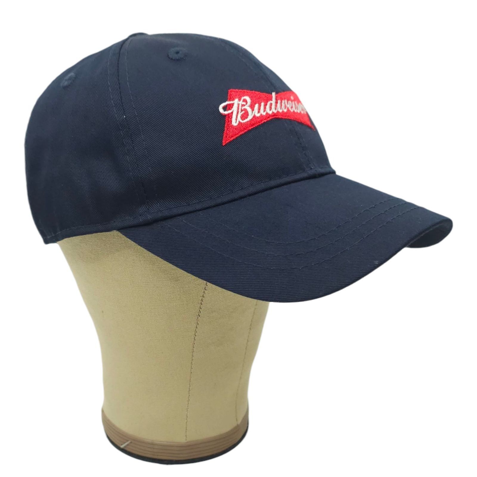 Budweiser Budweiser Strapback Cap Embroidered Logo Trucker Baseball Size ONE SIZE - 3 Thumbnail