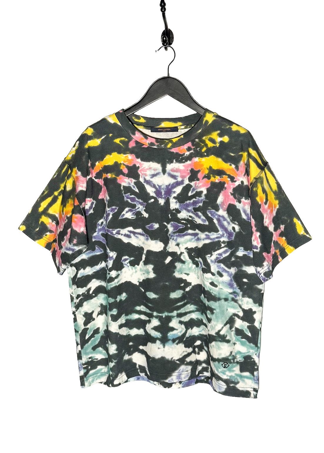 Louis Vuitton Louis Vuitton SS19 "Plain Rainbow" Tie-Dye T-shirt Size US XL / EU 56 / 4 - 1 Thumbnail
