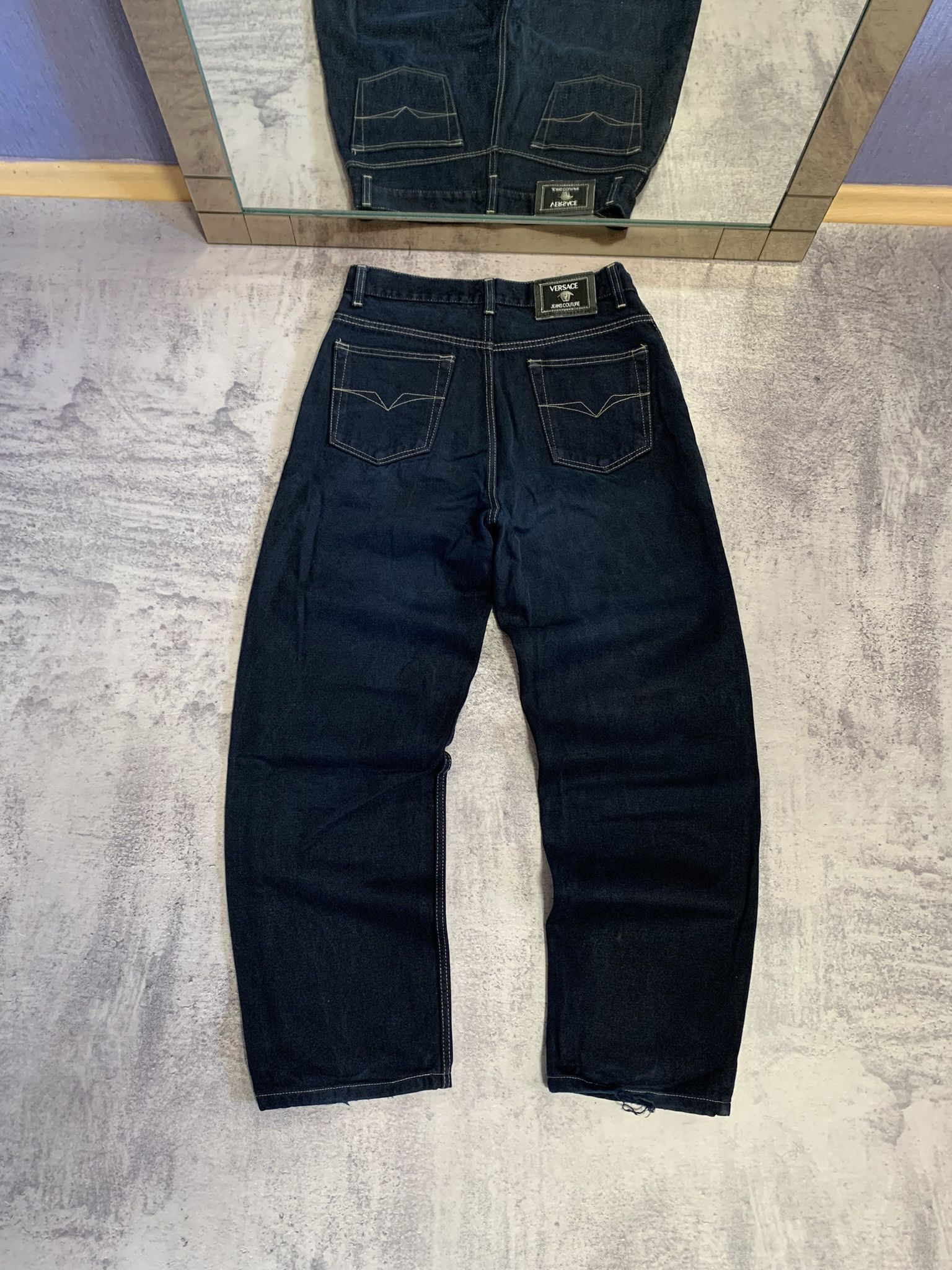 Versace Vintage Versace Jeans Couture Size US 33 - 16 Thumbnail