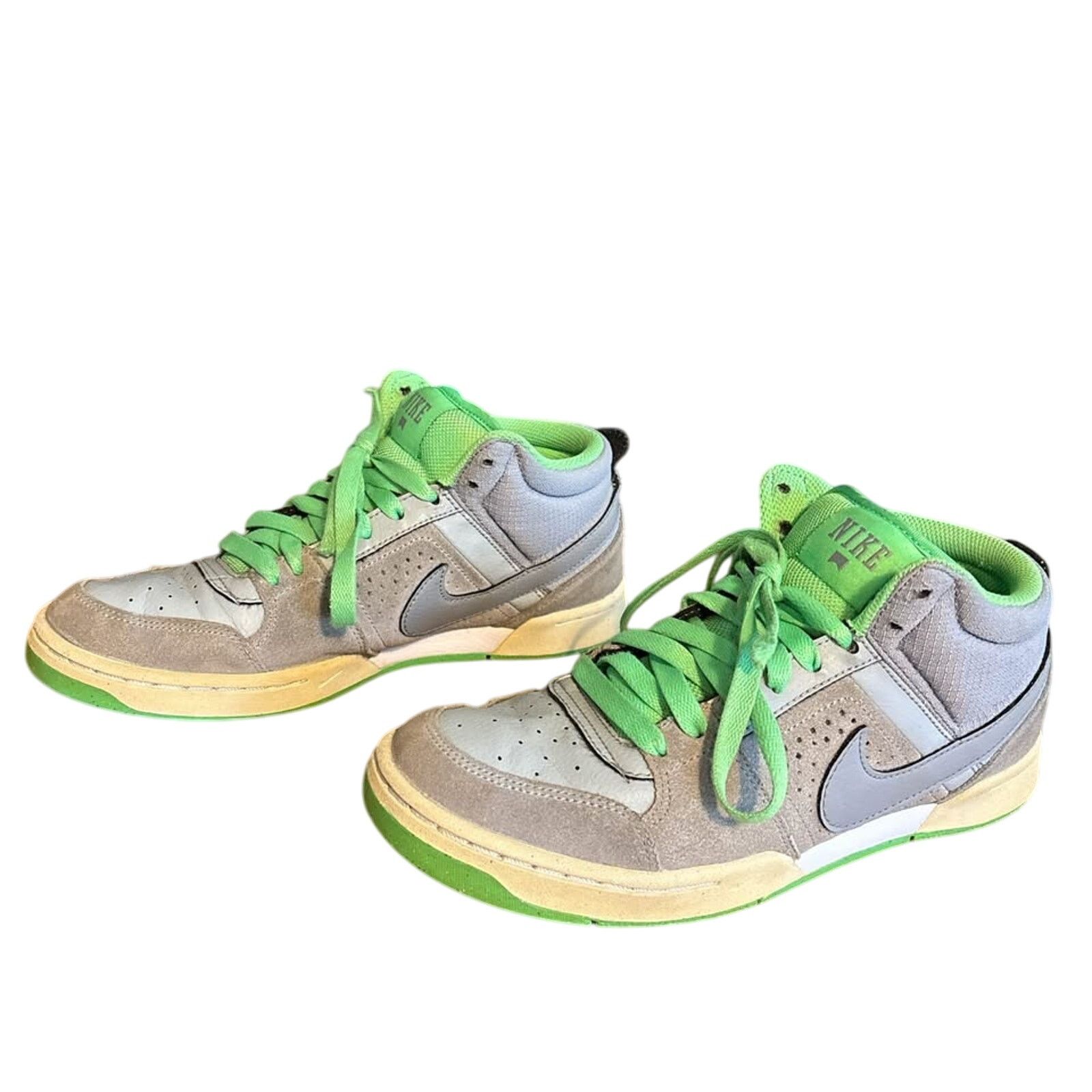 Nike Nike Renzo 2 Mid Gray and neon green Size 7.5 Size US 7.5 / EU 40-41 - 3 Thumbnail