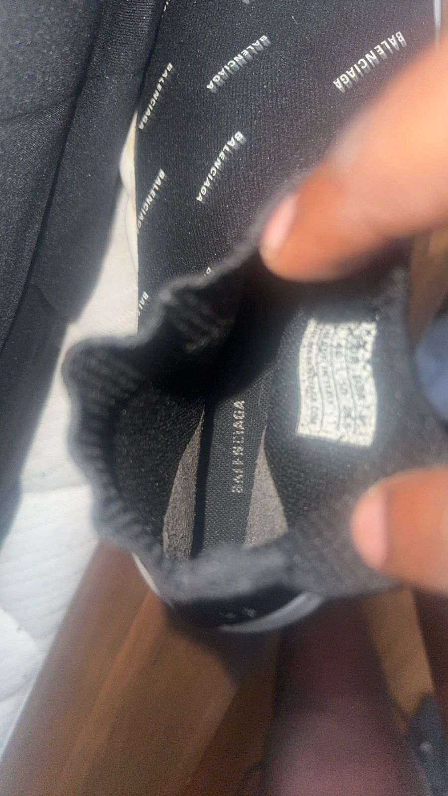 Interieur balenciaga speed trainer best sale