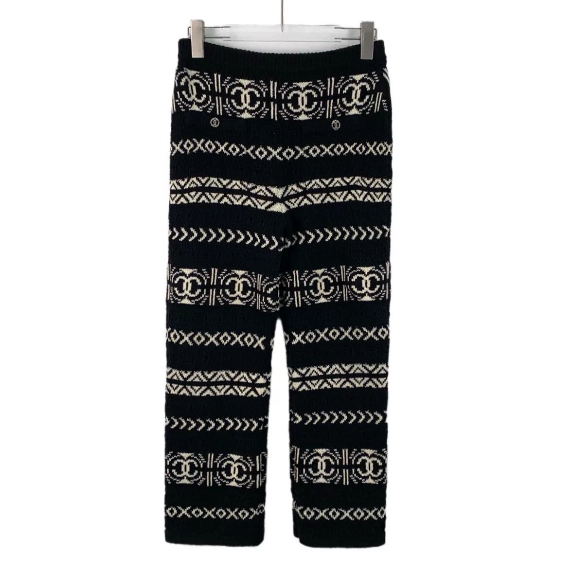 Chanel Chanel Retro Black Pants 36 Women Size 36" / US 14 / IT 50 - 1 Thumbnail
