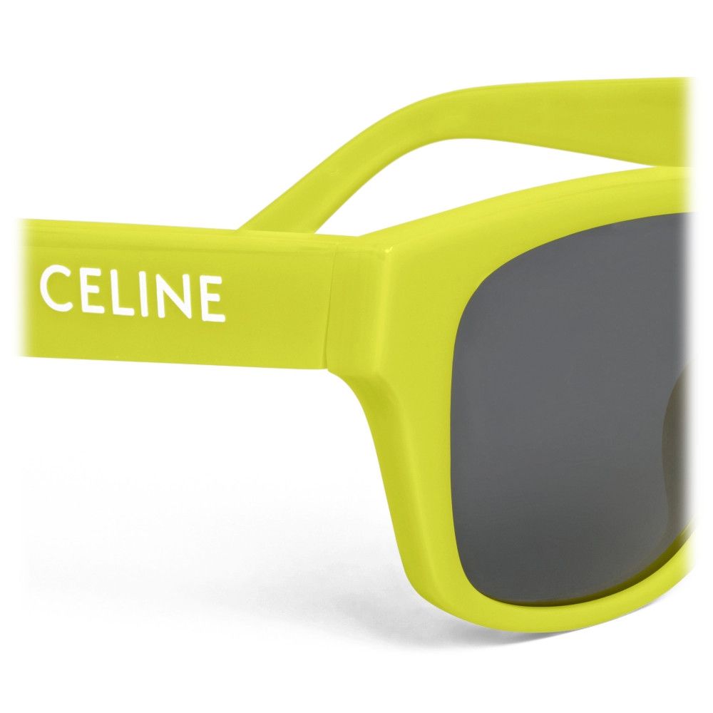 Celine o1bcso1str0824 Size: OS/ Monochroms Sunglasses in Acid Green Size ONE SIZE - 4 Thumbnail