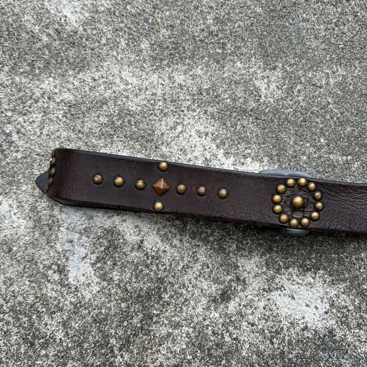 Diesel Vintage Diesel Design studded leather belt Size ONE SIZE - 7 Thumbnail
