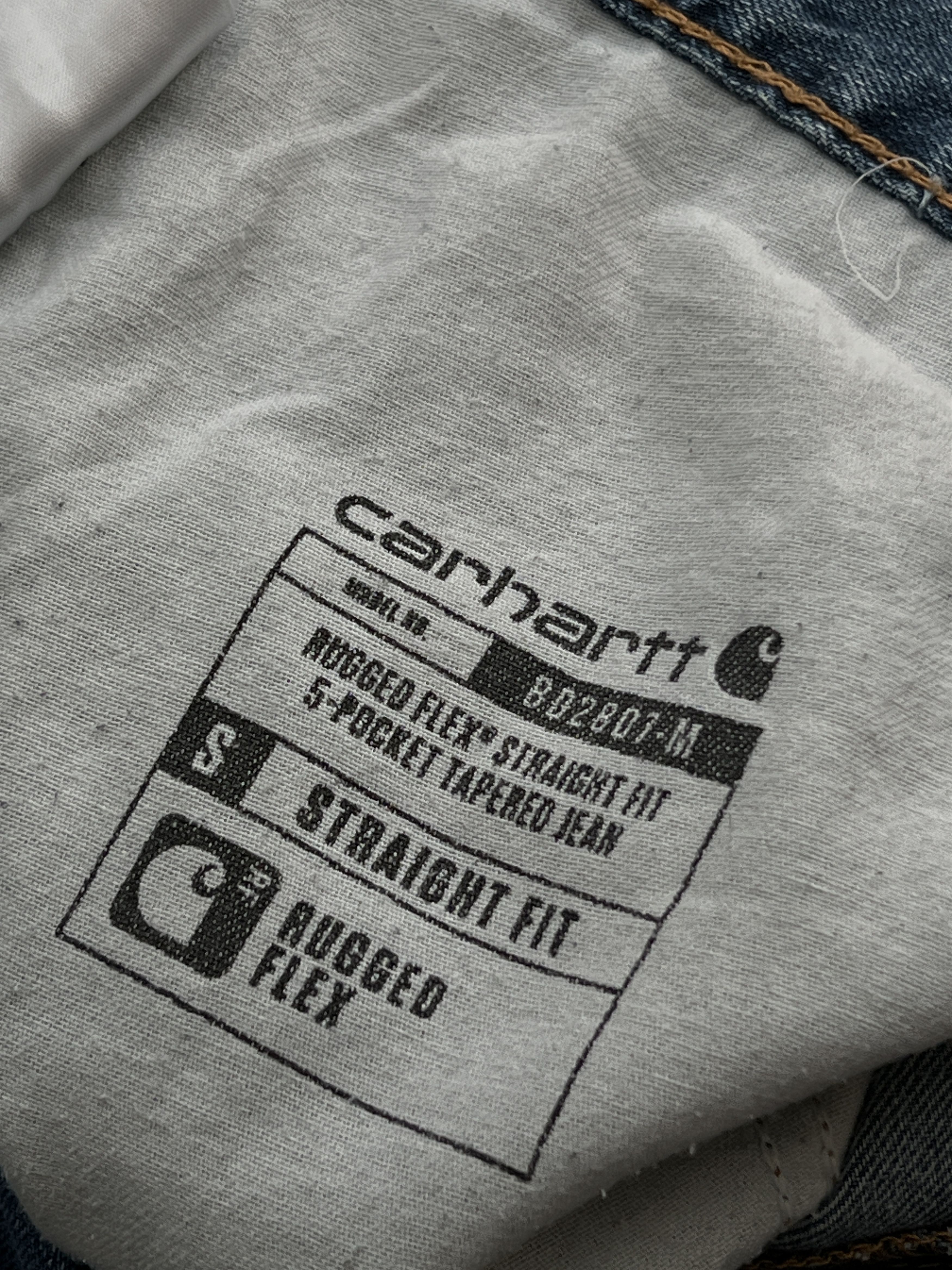 Carhartt Carhartt workwear vintage 2000s Rugged Flex retro denim jean Size US 36 / EU 52 - 20 Thumbnail