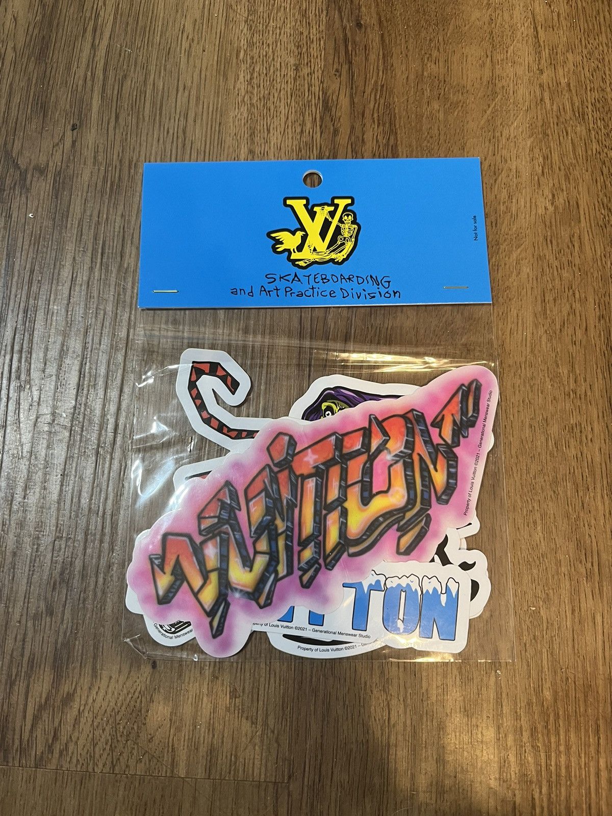 非売品 Louis Vuitton Virgil Abloh ステッカー Louis Vuitton × Virgil Abloh Louis Vuitton Sticker Set Virgil