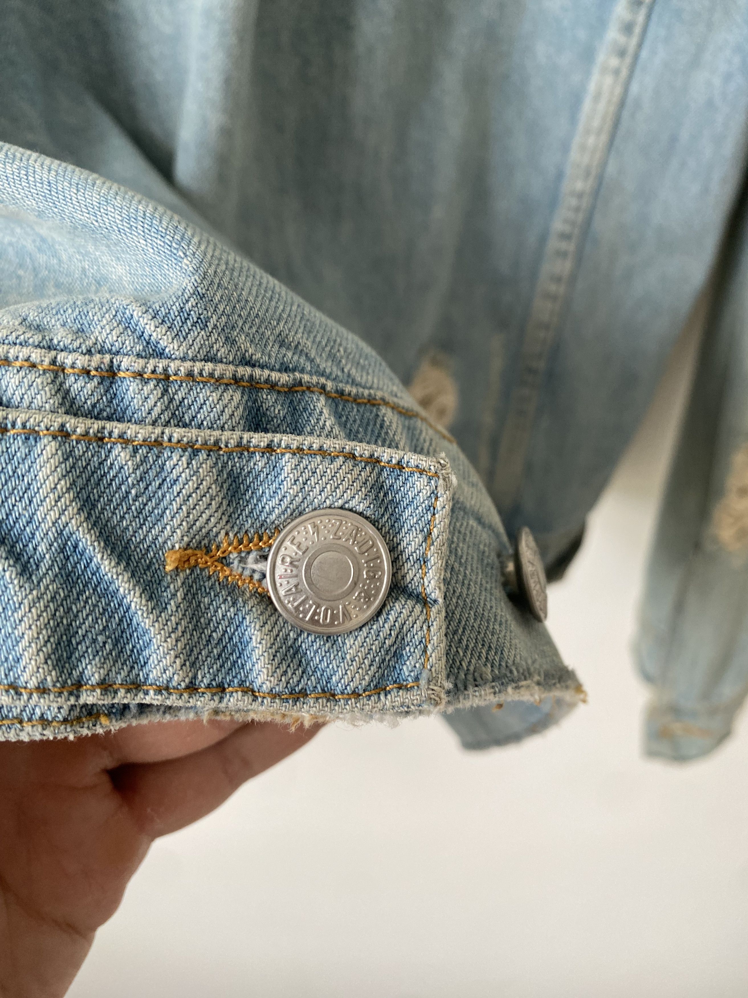 Zadig & Voltaire BASE DESTROY denim jacket Size US M / EU 48-50 / 2 - 19 Thumbnail