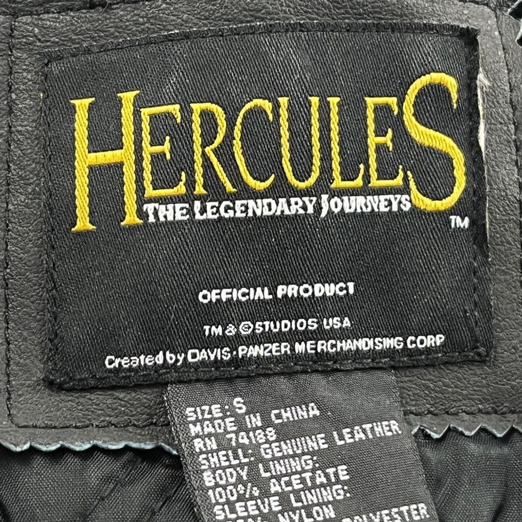 Disney Hercules: Journeys Leather Jacket Rare, Collectible Official Size US S / EU 44-46 / 1 - 3 Thumbnail