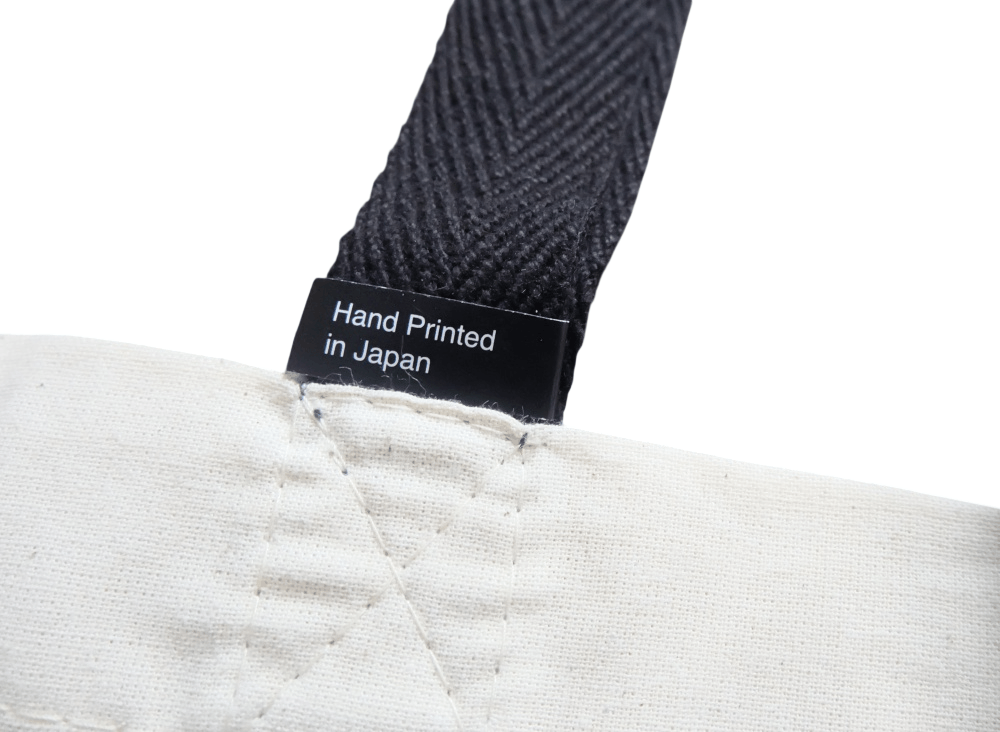 Japanese Brand Re Wrap Tote Bag — Hand Printed in Japan Size ONE SIZE - 4 Thumbnail
