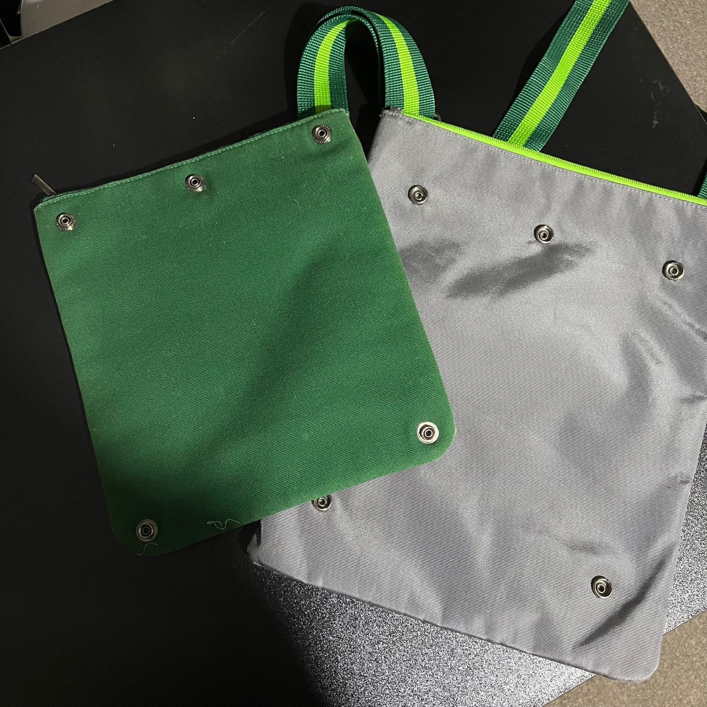 Calvin Klein Calvin Klein Snap Cross Bag Gray/Green Size ONE SIZE - 6 Thumbnail