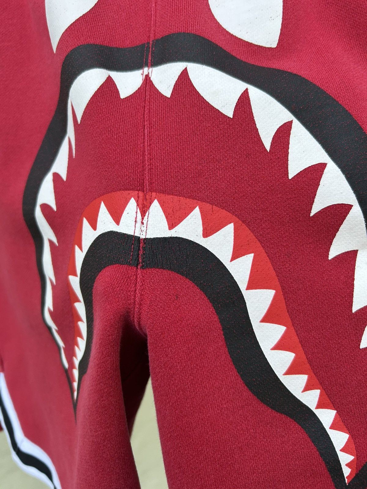 Bape Bape red basketball shorts Size US 32 / EU 48 - 3 Thumbnail