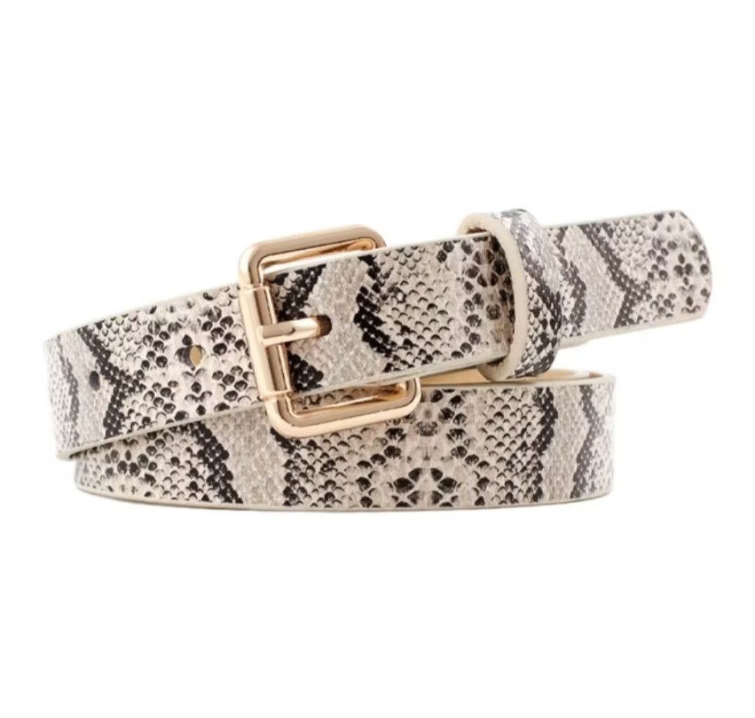 Japanese Brand 💥Beige colour retro waist strap retro belt Size ONE SIZE - 1 Thumbnail