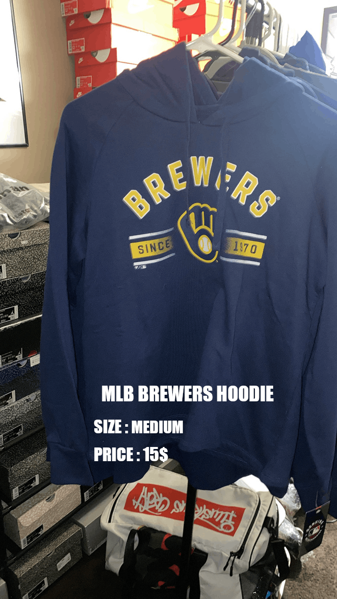 MLB Brewers Hoodie Size US M / EU 48-50 / 2 - 1 Preview