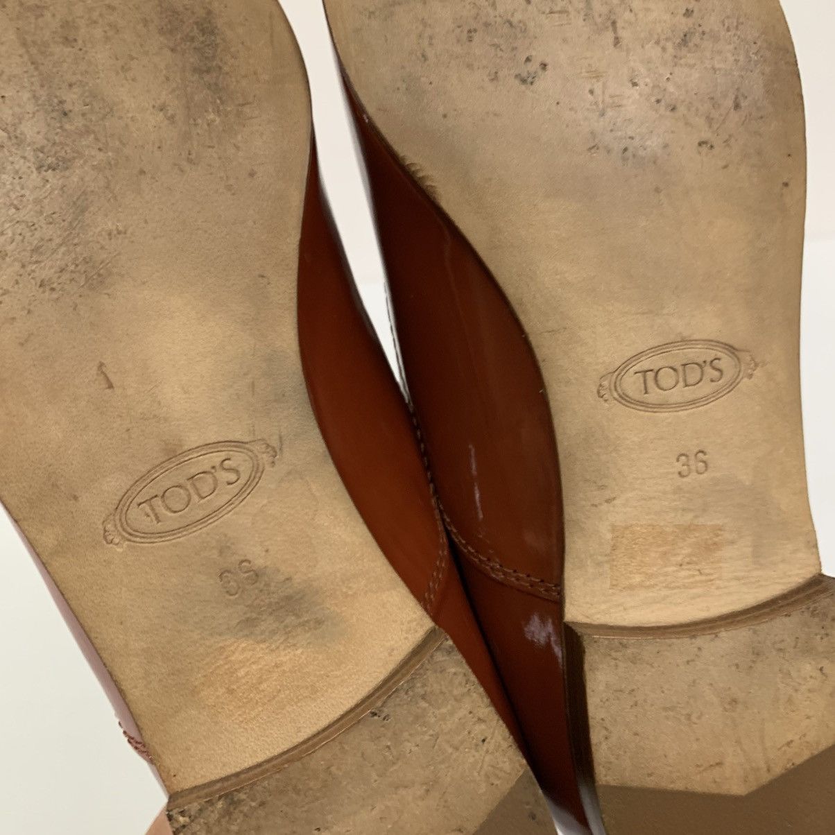 Tod's Tods Leather Shoes Size US 6 / IT 36 - 8 Thumbnail