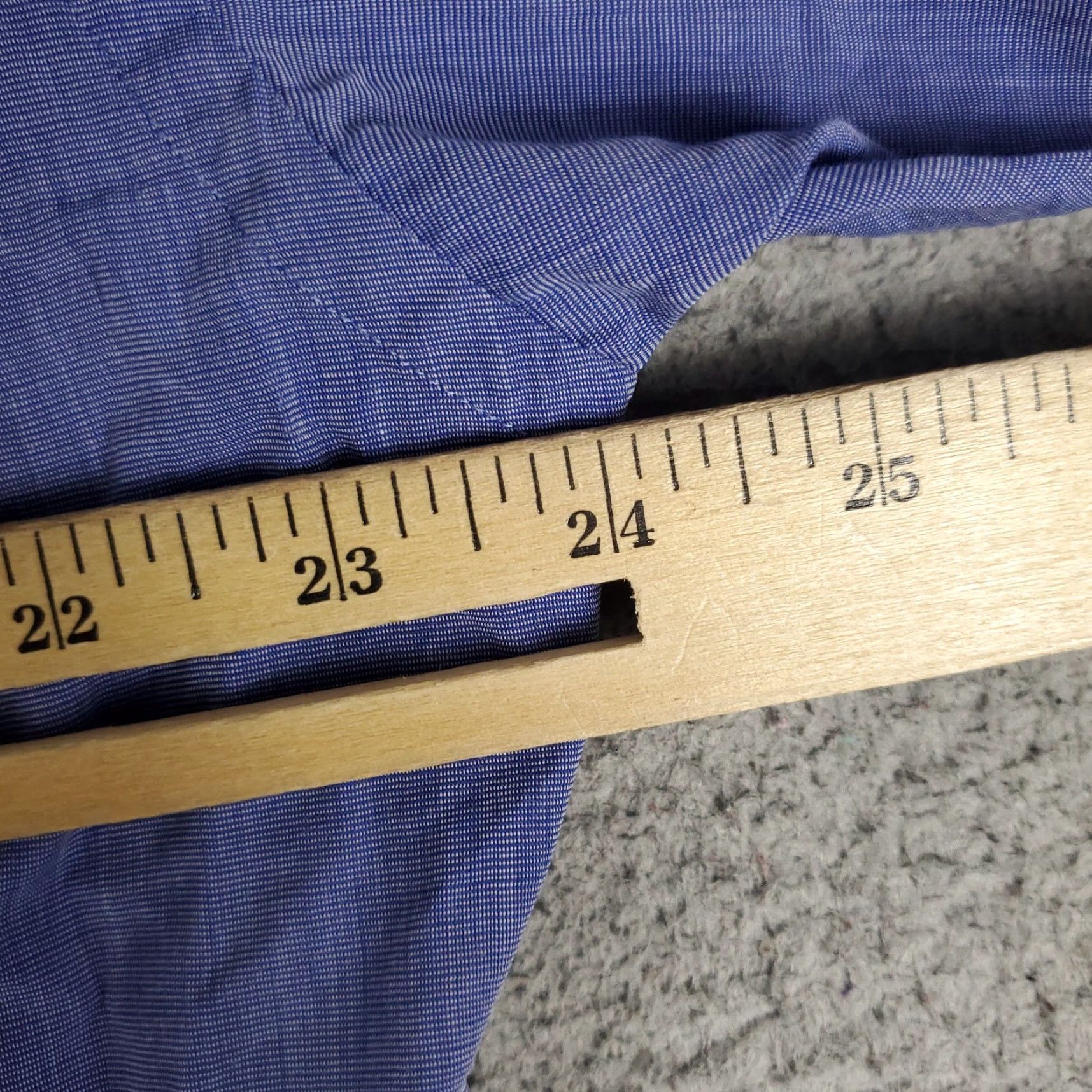 Brooks Brothers Brooks Brothers Shirt Mens 15.5 Blue Dress Button Up Long Sleeve Cotton Woven Non-Iron Pockets Classic Modern Size 40R - 7 Thumbnail