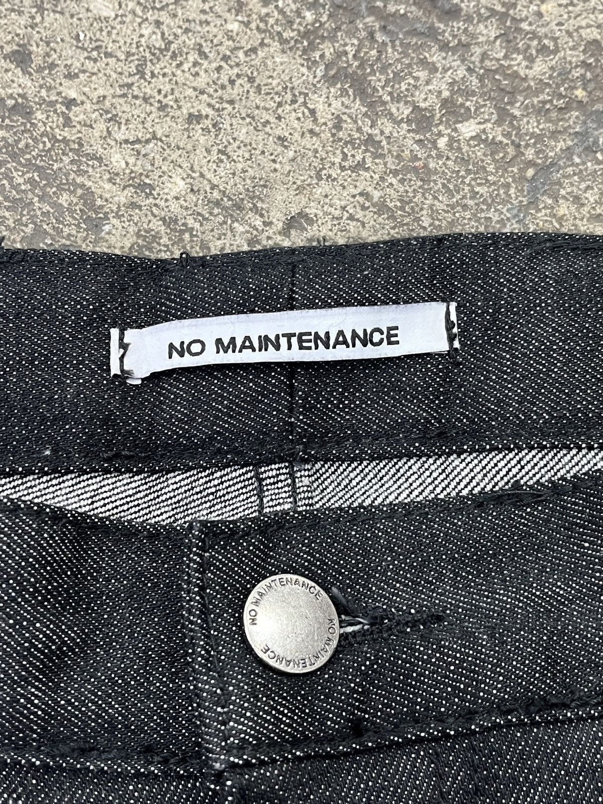 No Maintenance No Maintenance Wide Leg Selvedge Jeans Size US 36 / EU 52 - 12 Thumbnail