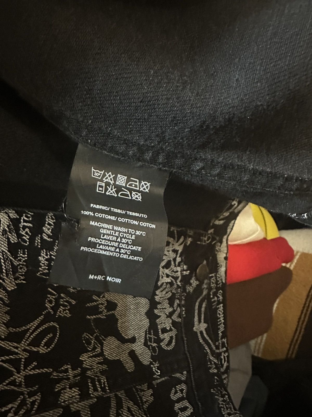 M+Rc Noir M RC Noir Black Denim SPEECHLEES Jacket Size US M / EU 48-50 / 2 - 6 Thumbnail