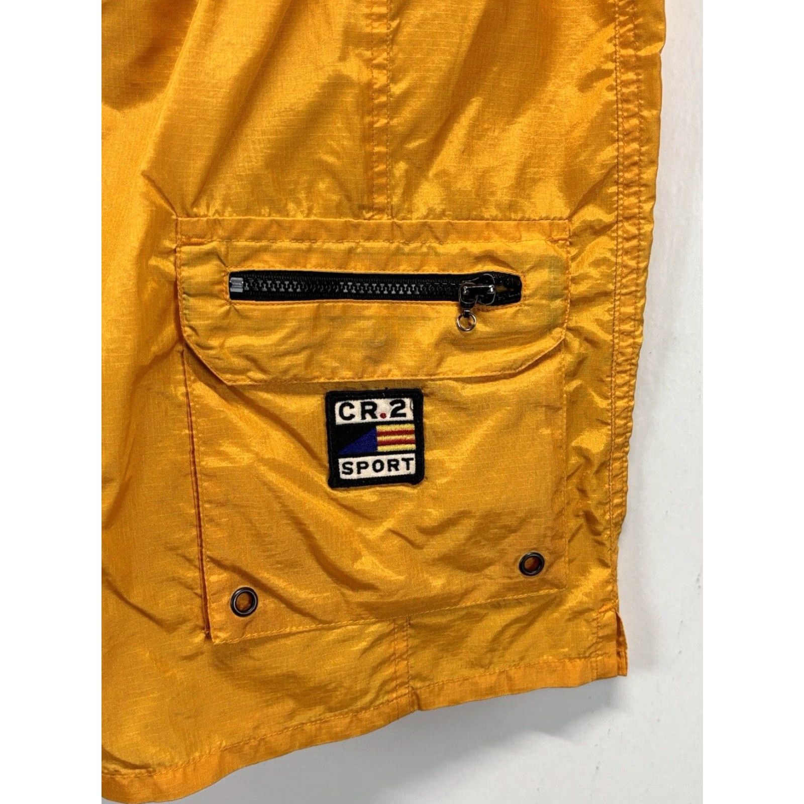 Club Room VINTAGE Club Room Mens Swim Trunks Yellow XLarge 90s Y2K No Lining Bottom Size US 36 / EU 52 - 4 Thumbnail