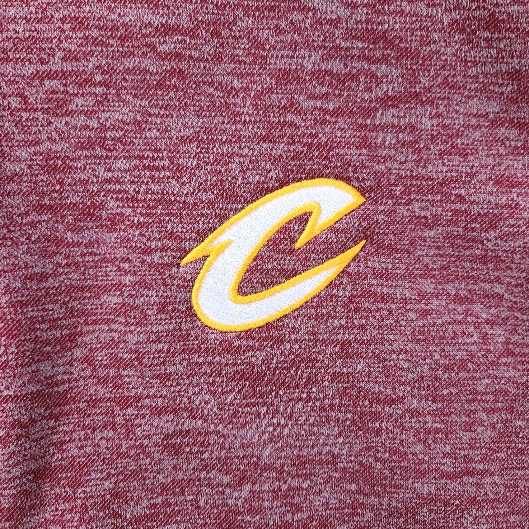 Adidas Adidas Team Issue Cleveland Cavaliers Climawarm Pullover Zip S Women's Red 1/4 Zip Basketball Athleisure Vintage No Size S / US 4 / IT 40 - 3 Thumbnail