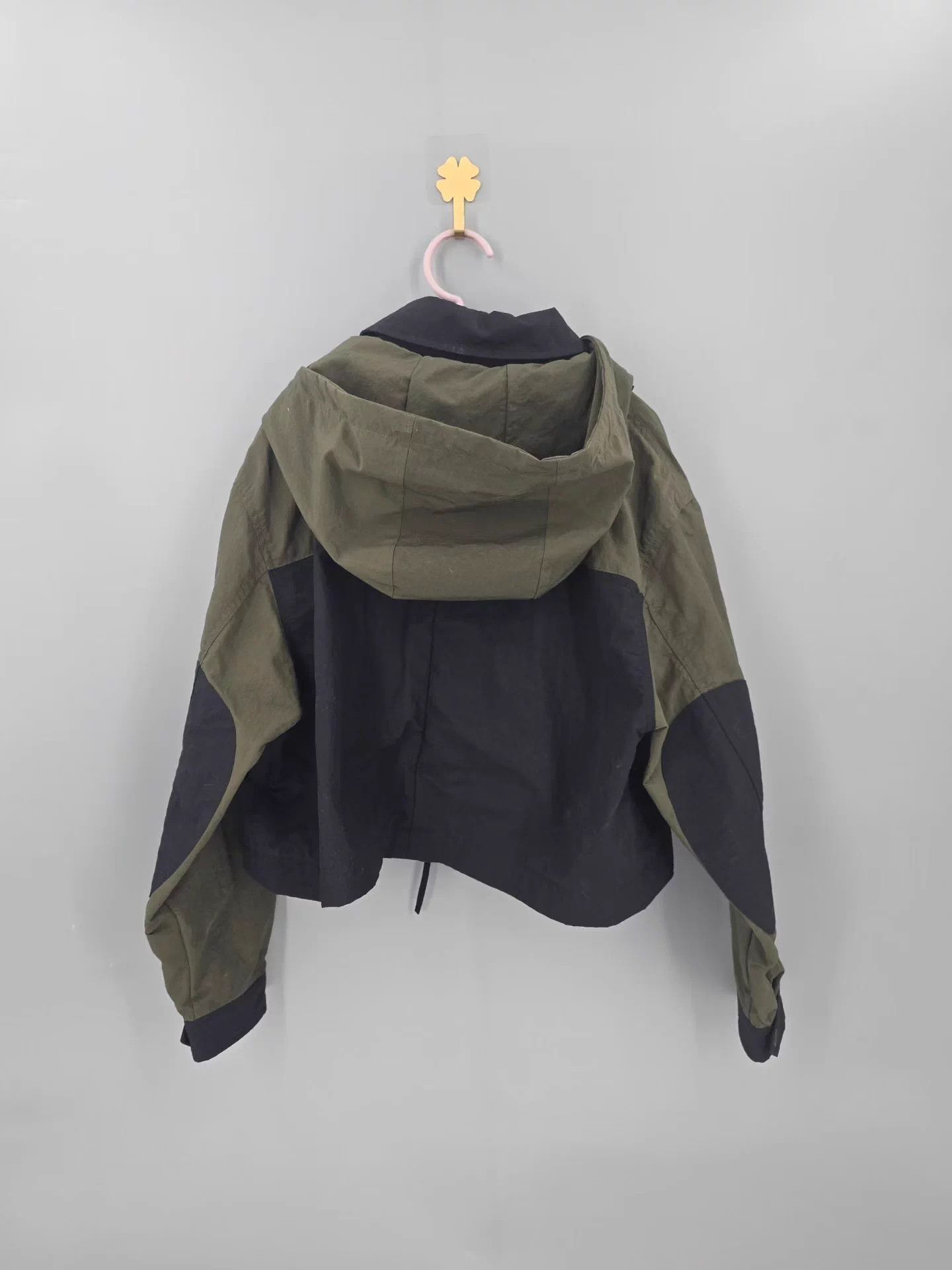 Loewe Loewe color-blocked hooded drawstring work jacket Size S / US 4 / IT 40 - 2 Thumbnail